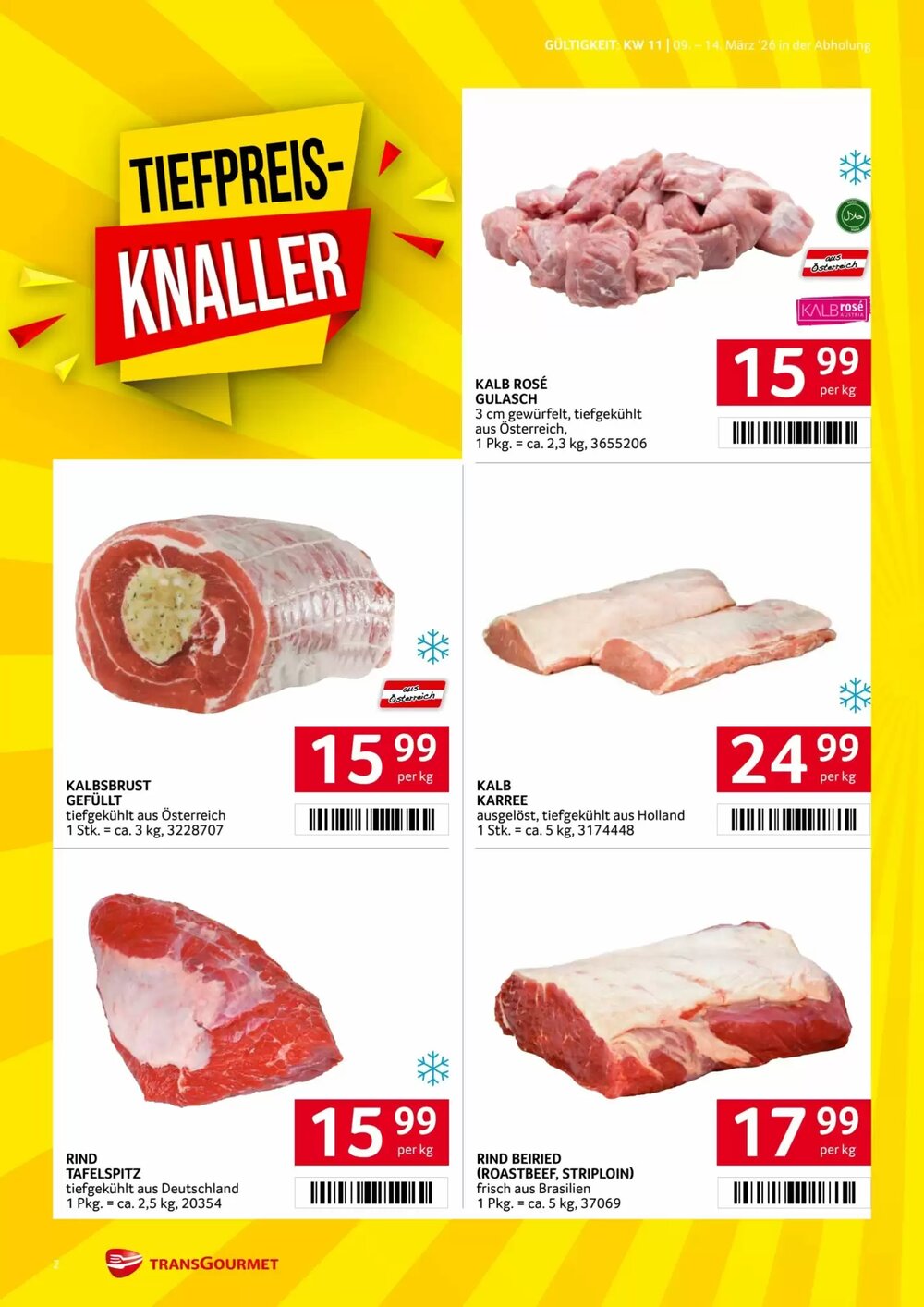 Transgourmet Flugblatt (ab 09.03.2026) - Angebote und Prospekt - Seite 2