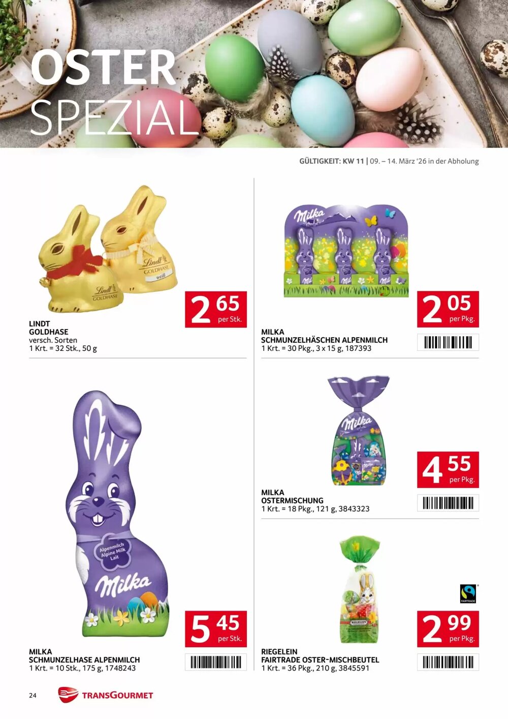 Transgourmet Flugblatt (ab 09.03.2026) - Angebote und Prospekt - Seite 24