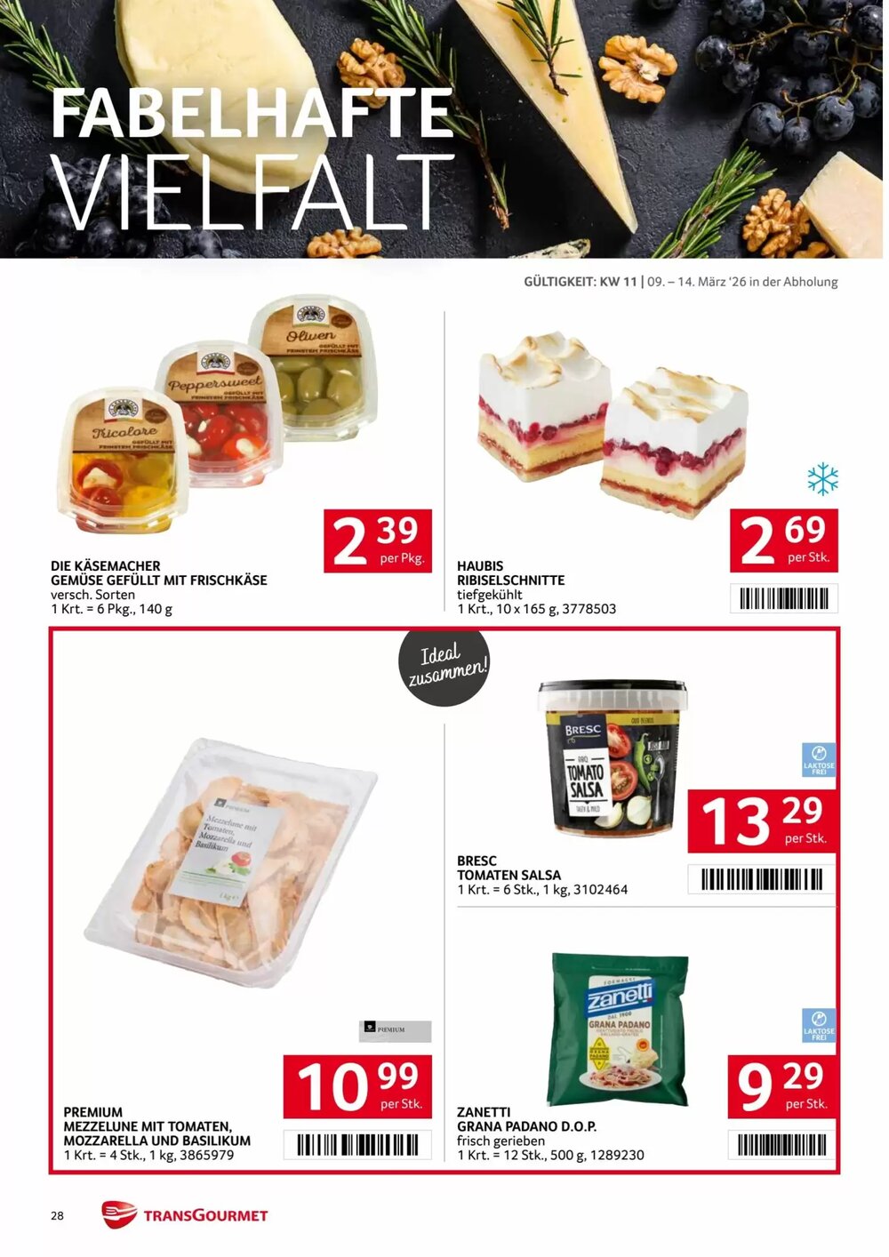 Transgourmet Flugblatt (ab 09.03.2026) - Angebote und Prospekt - Seite 28