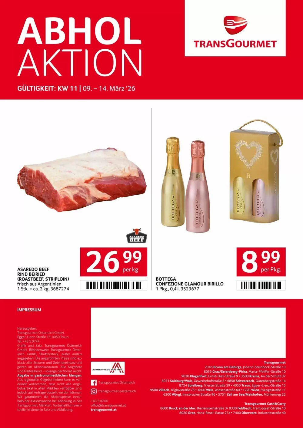 Transgourmet Flugblatt (ab 09.03.2026) - Angebote und Prospekt - Seite 32