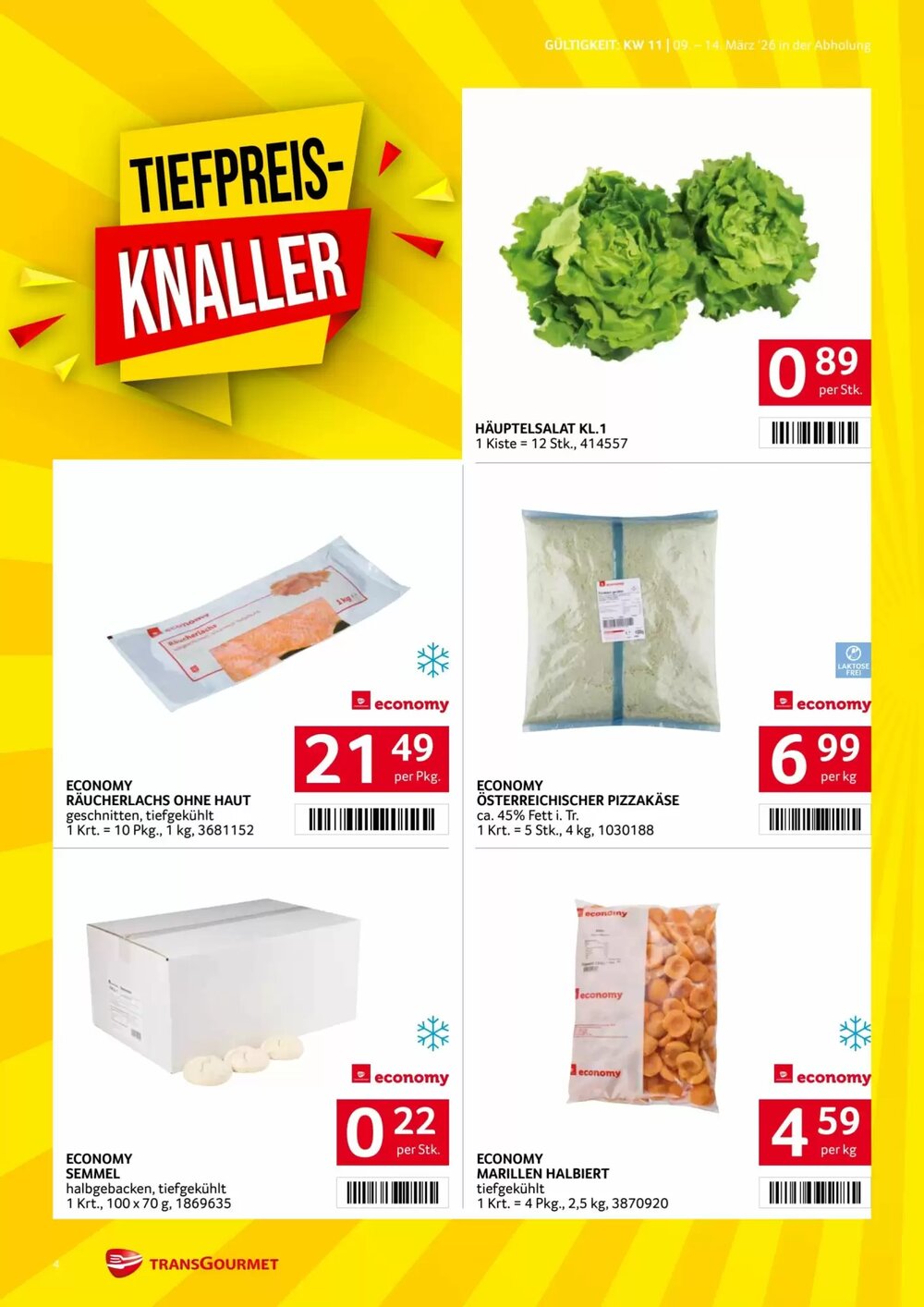 Transgourmet Flugblatt (ab 09.03.2026) - Angebote und Prospekt - Seite 4
