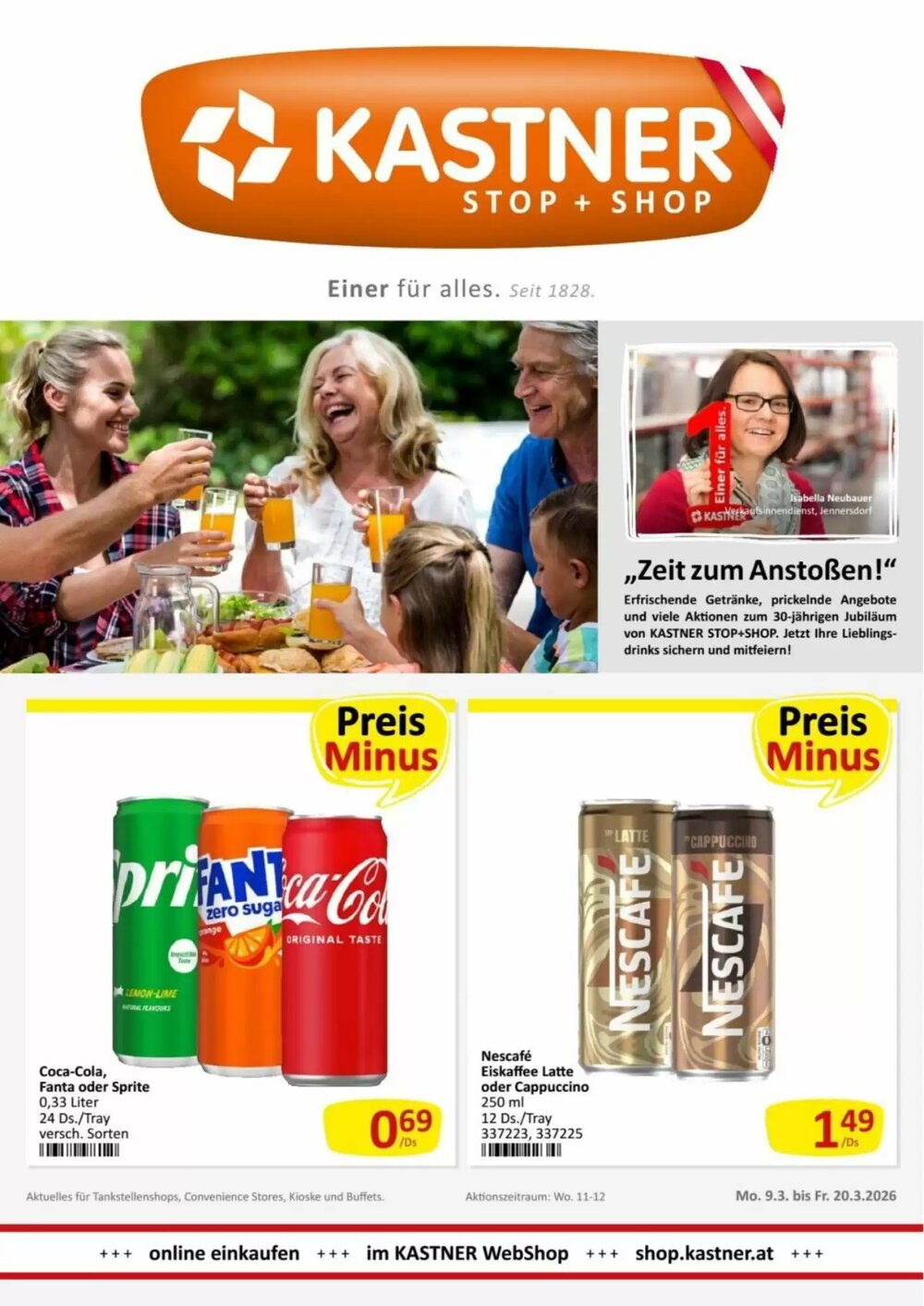 Kastner Flugblatt (ab 09.03.2026) - Angebote und Prospekt - Seite 1
