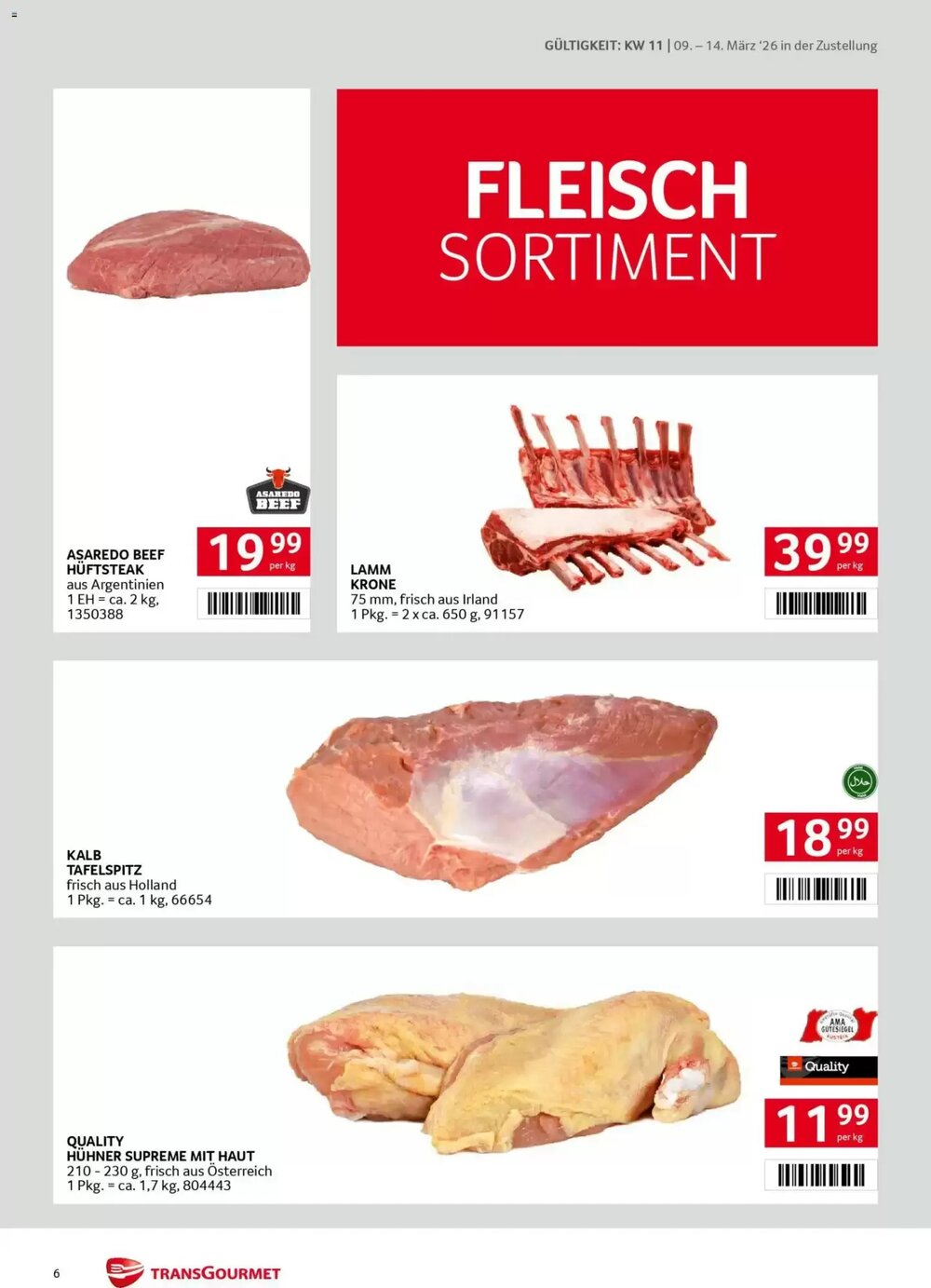 Transgourmet Flugblatt (ab 09.03.2026) - Angebote und Prospekt - Seite 6