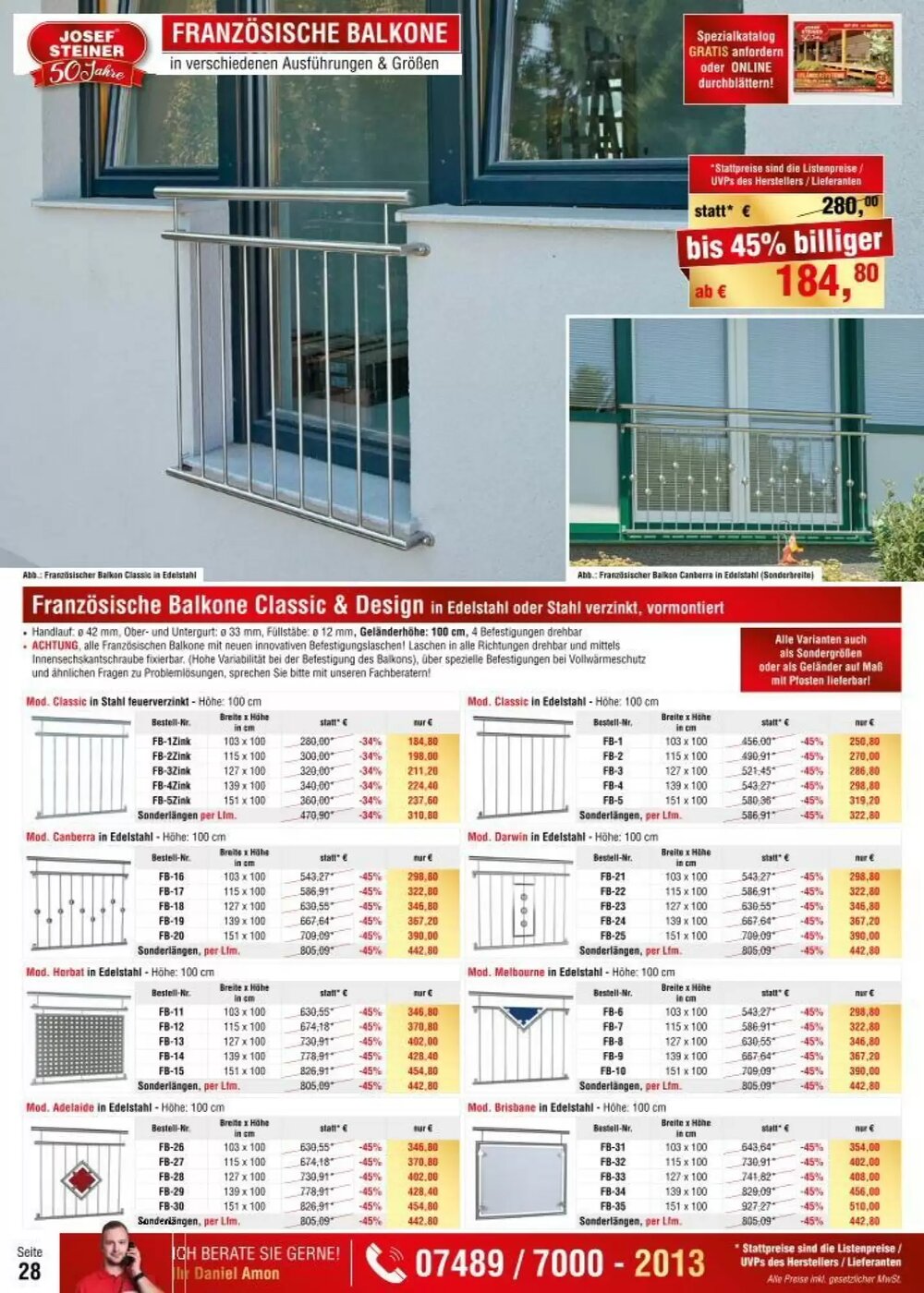 Josef Steiner Flugblatt (ab 09.03.2026) - Angebote und Prospekt - Seite 28