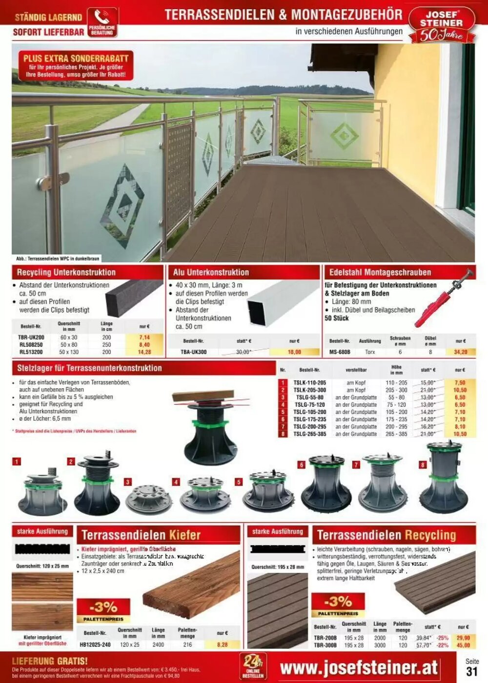 Josef Steiner Flugblatt (ab 09.03.2026) - Angebote und Prospekt - Seite 31