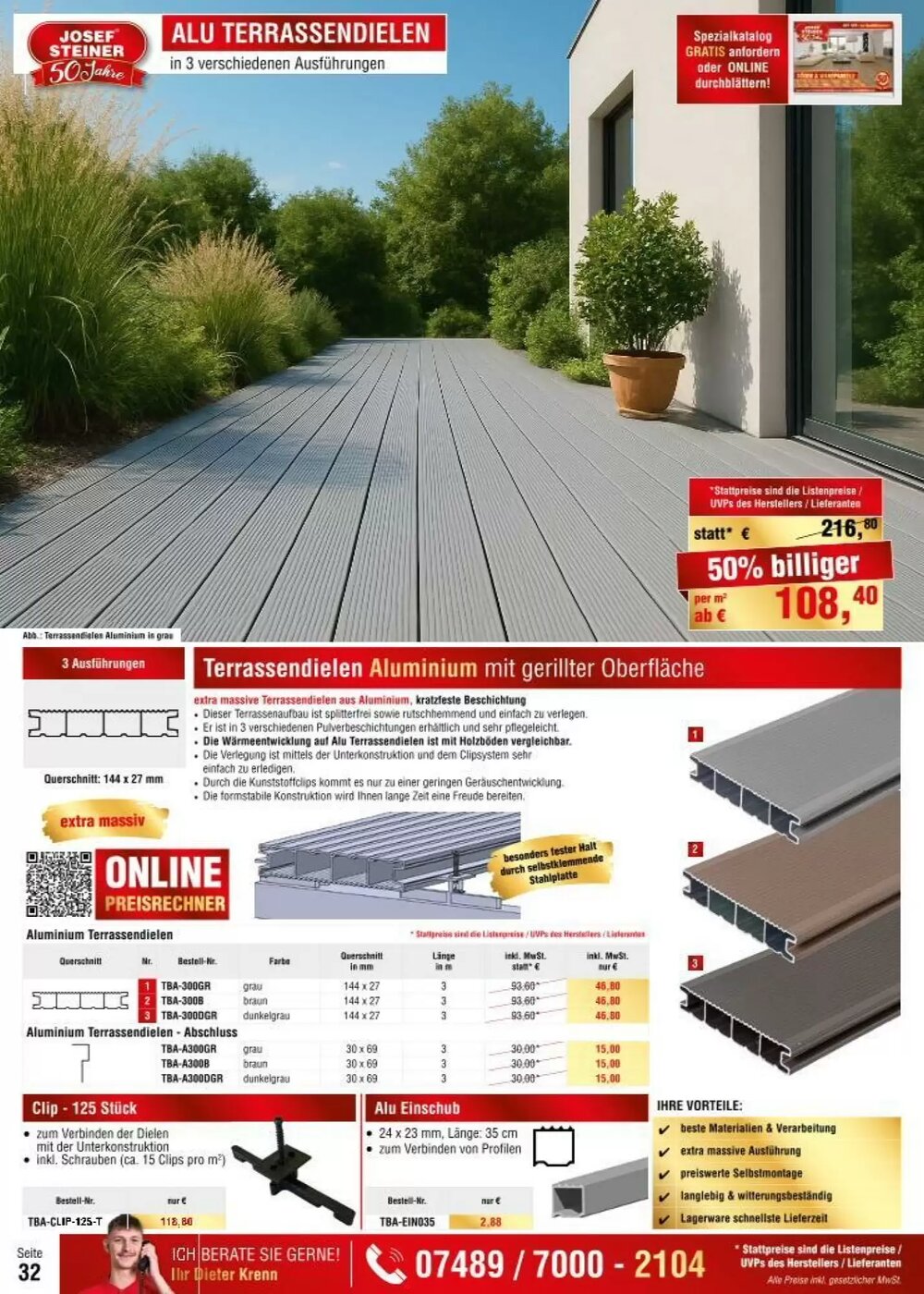 Josef Steiner Flugblatt (ab 09.03.2026) - Angebote und Prospekt - Seite 32