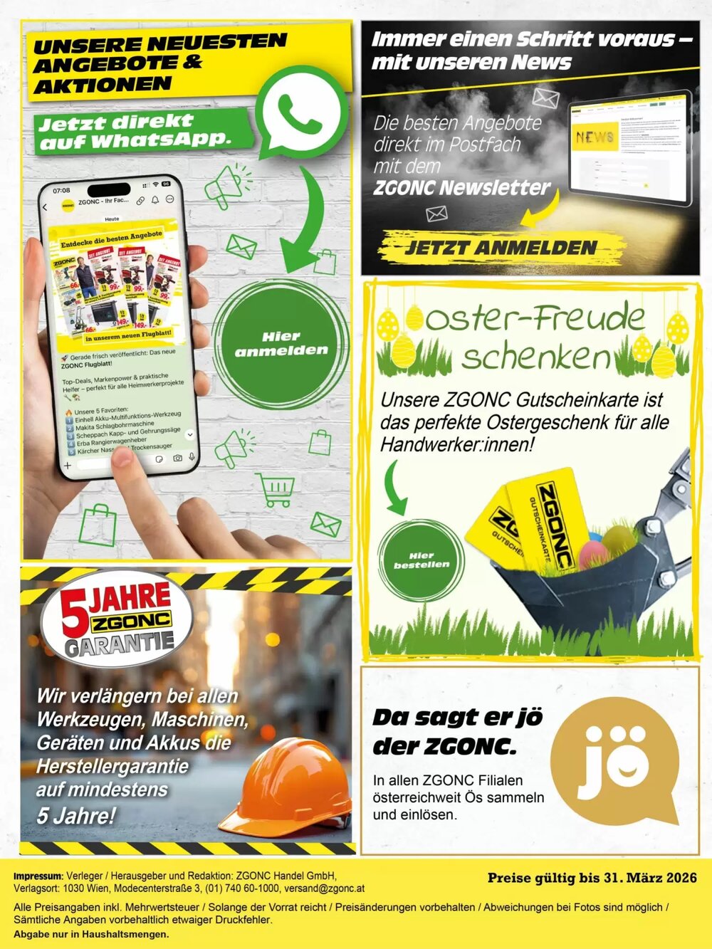 Zgonc Flugblatt (ab 09.03.2026) - Angebote und Prospekt - Seite 17