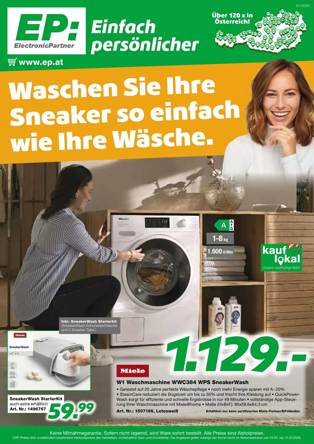 EP Flugblatt (ab 09.03.2026) - Angebote und Prospekt - Seite 1