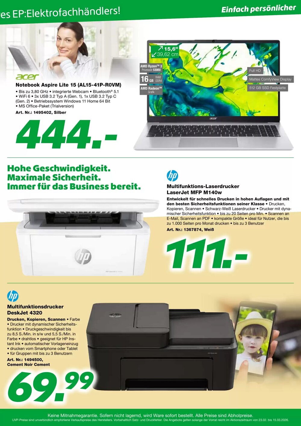 EP Flugblatt (ab 09.03.2026) - Angebote und Prospekt - Seite 11