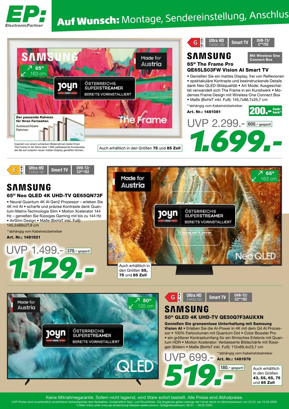 EP Flugblatt (ab 09.03.2026) - Angebote und Prospekt - Seite 6