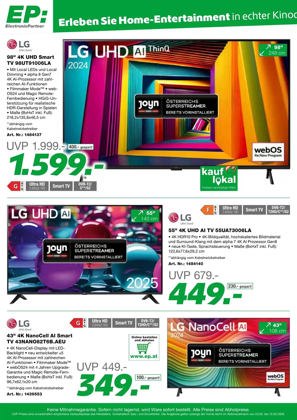 EP Flugblatt (ab 09.03.2026) - Angebote und Prospekt - Seite 8