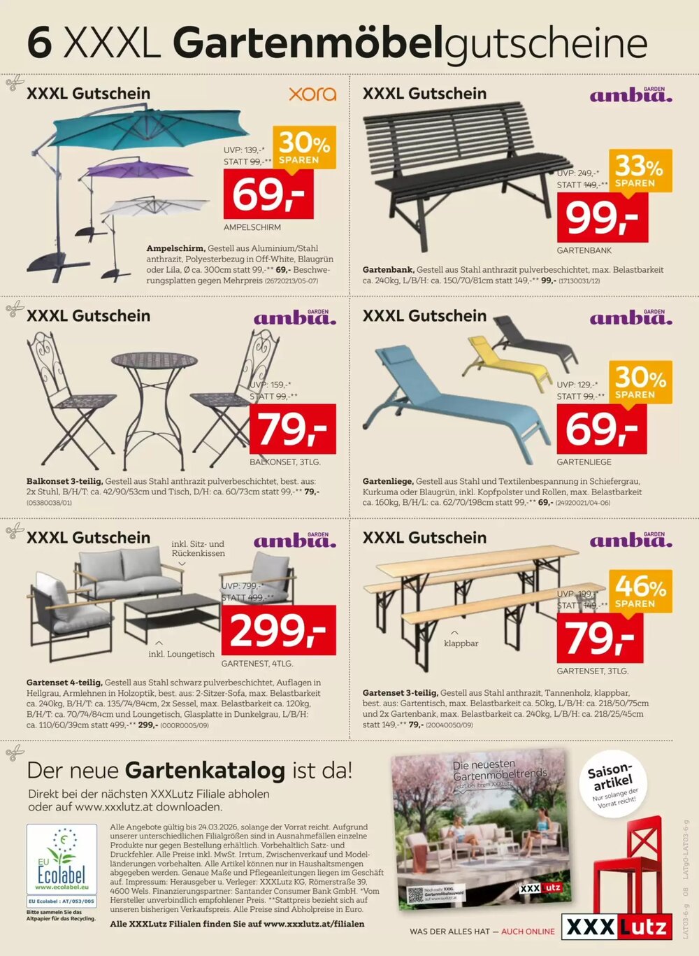 XXXLutz Flugblatt (ab 10.03.2026) - Angebote und Prospekt - Seite 8