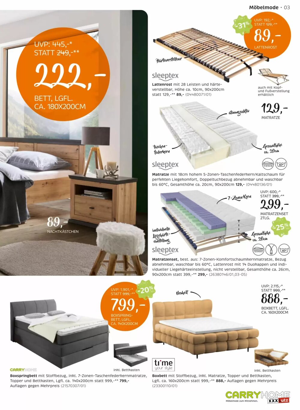 XXXLutz Flugblatt (ab 10.03.2026) - Angebote und Prospekt - Seite 3