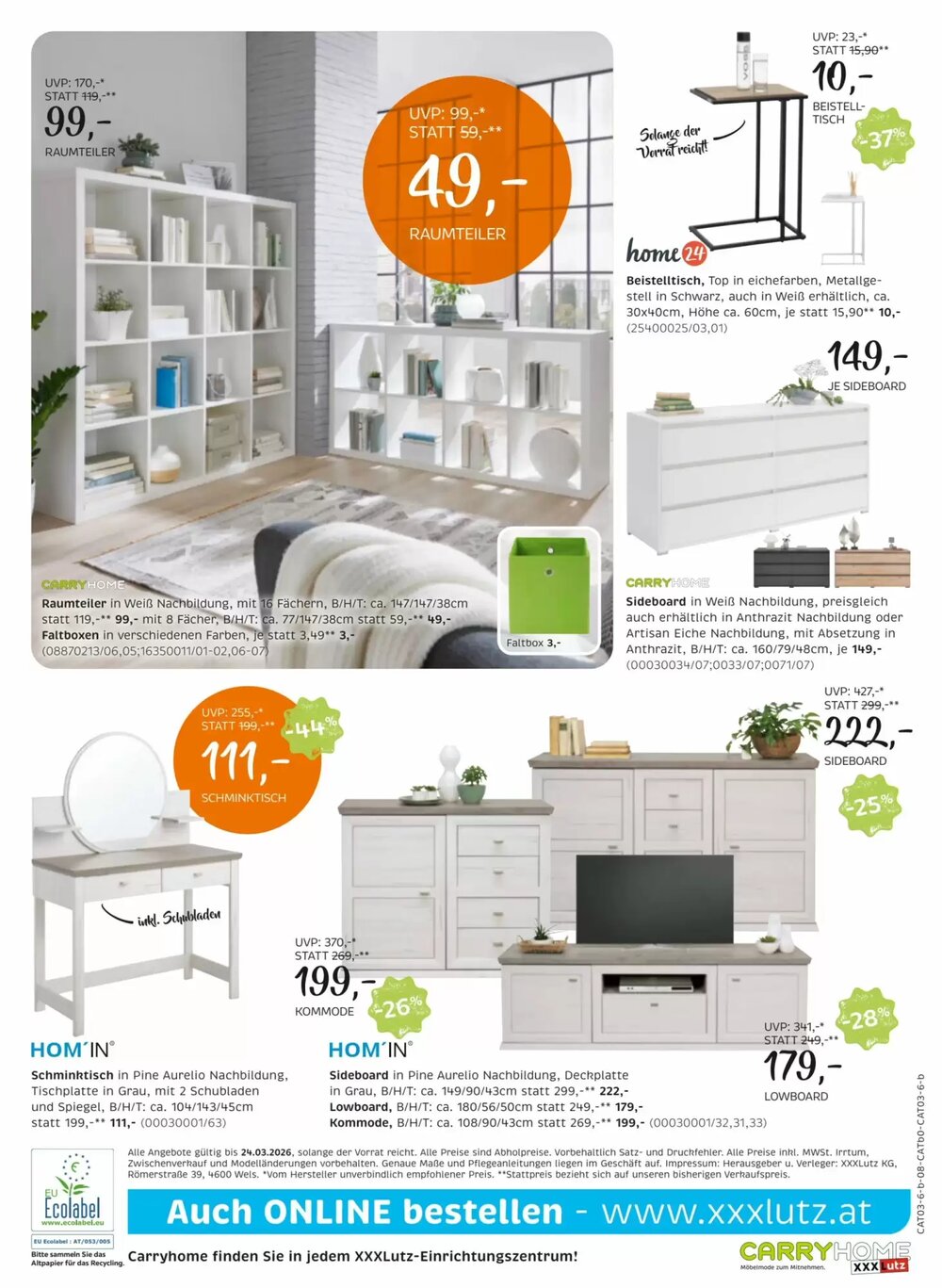 XXXLutz Flugblatt (ab 10.03.2026) - Angebote und Prospekt - Seite 8