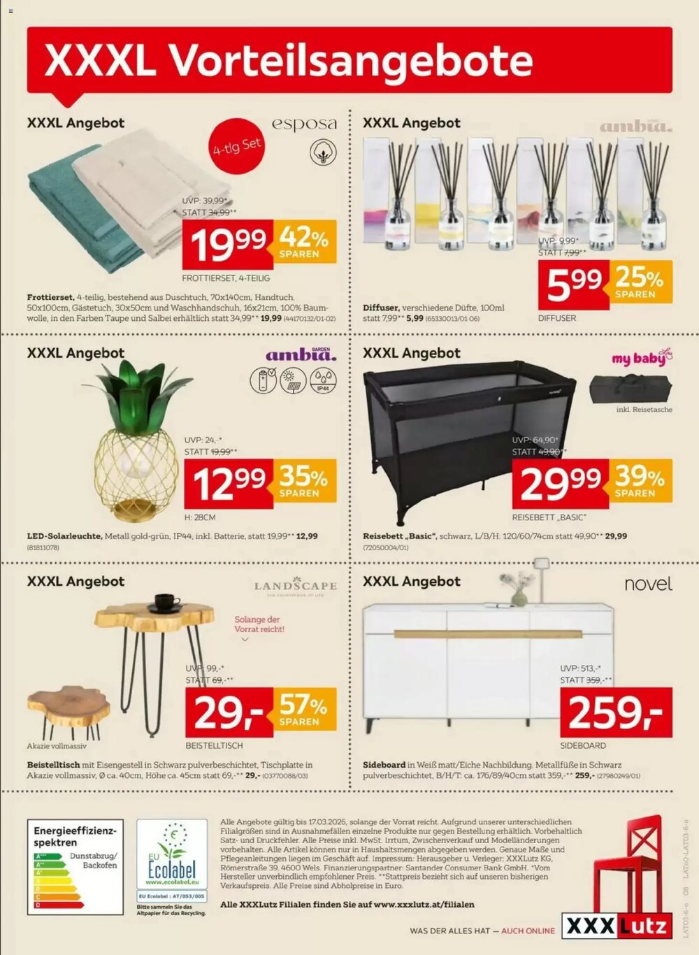 XXXLutz Flugblatt (ab 10.03.2026) - Angebote und Prospekt - Seite 8