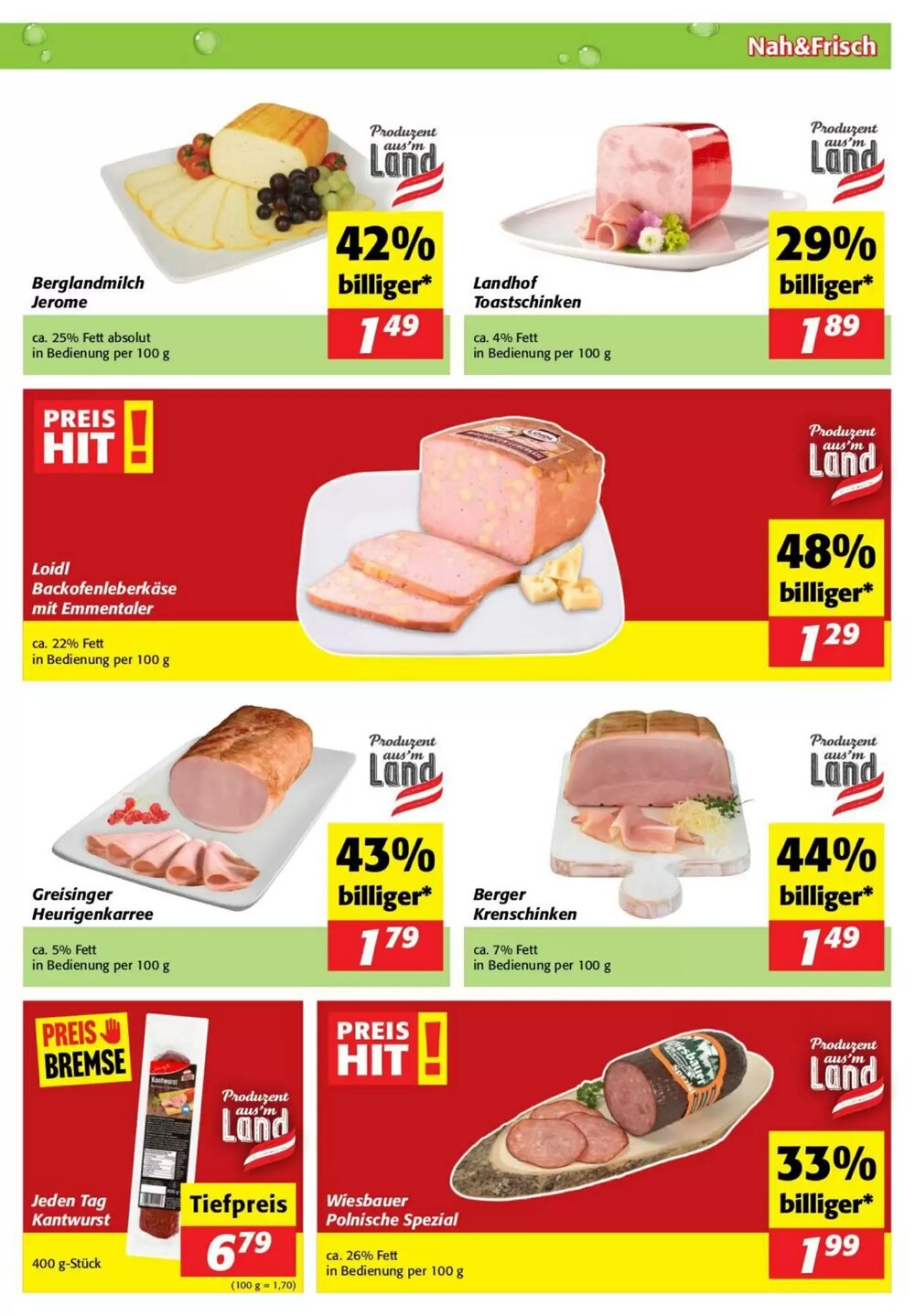 Nah&Frisch Flugblatt (ab 11.03.2026) - Angebote und Prospekt - Seite 3