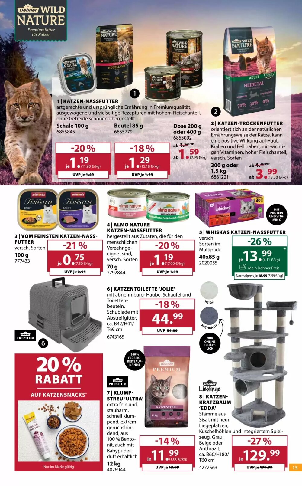 Dehner Flugblatt (ab 11.03.2026) - Angebote und Prospekt - Seite 15