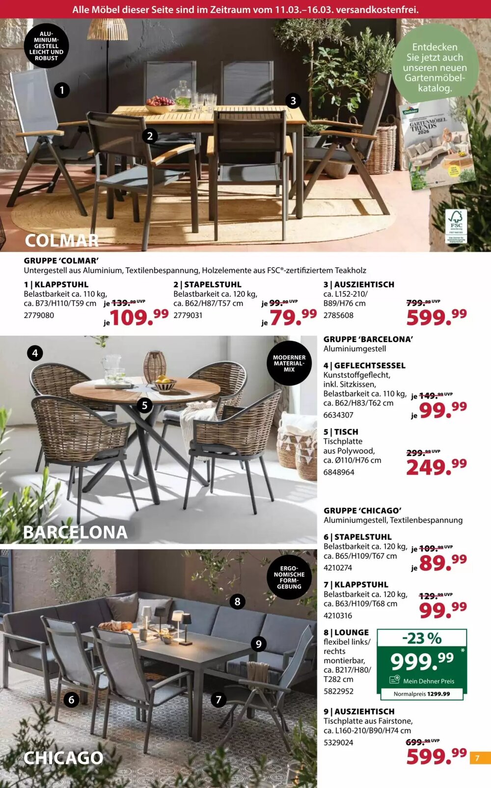 Dehner Flugblatt (ab 11.03.2026) - Angebote und Prospekt - Seite 7