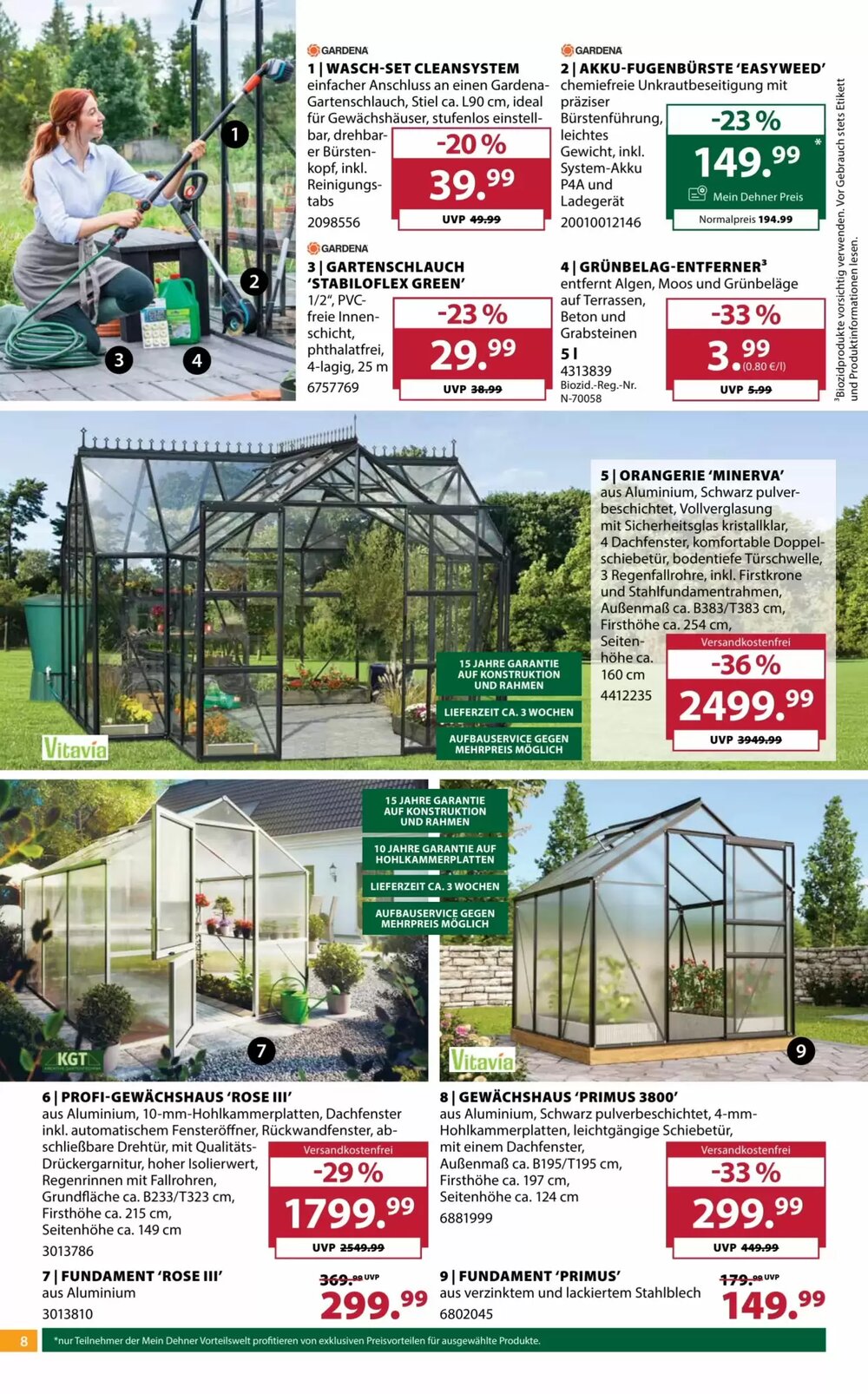 Dehner Flugblatt (ab 11.03.2026) - Angebote und Prospekt - Seite 8