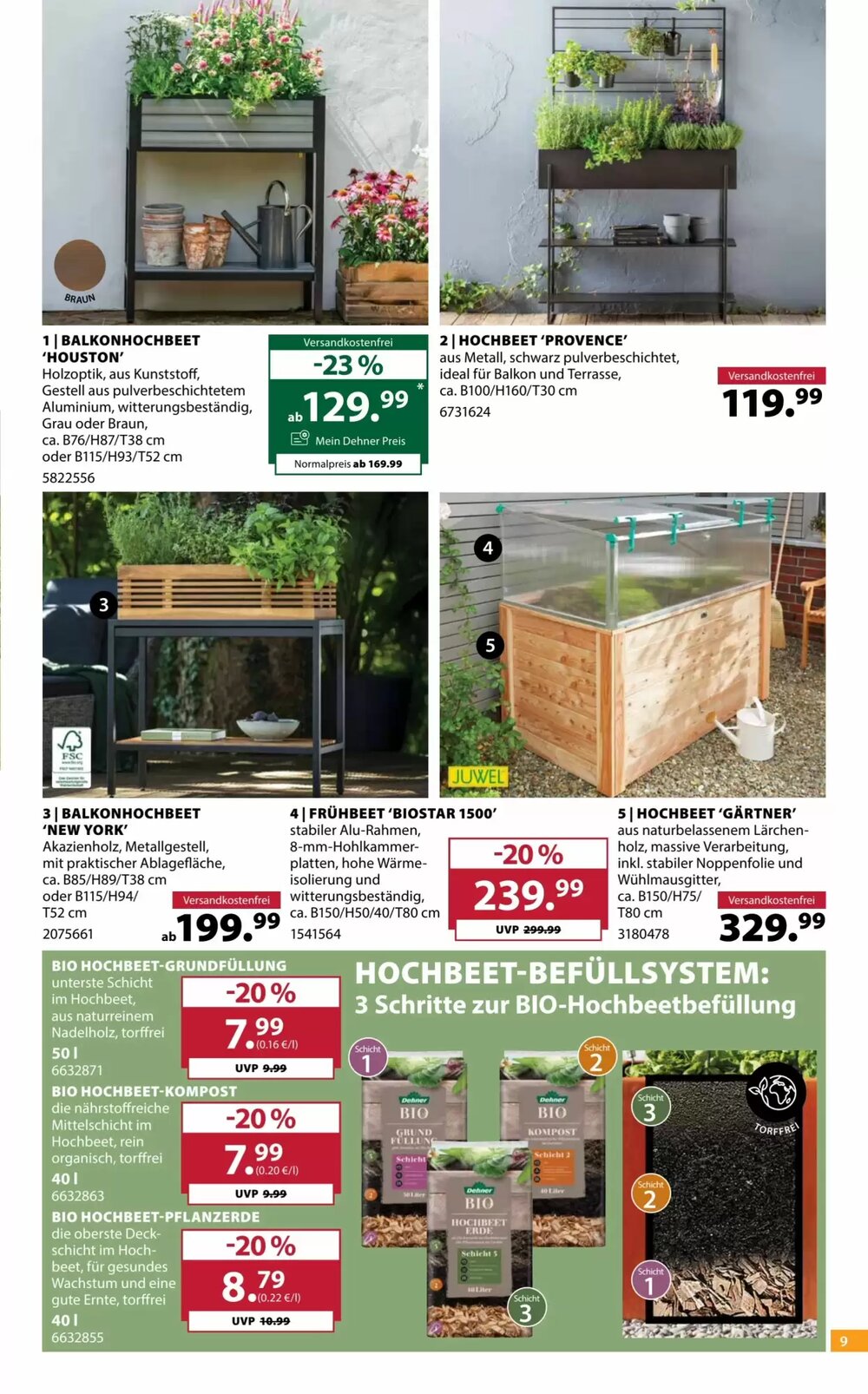 Dehner Flugblatt (ab 11.03.2026) - Angebote und Prospekt - Seite 9