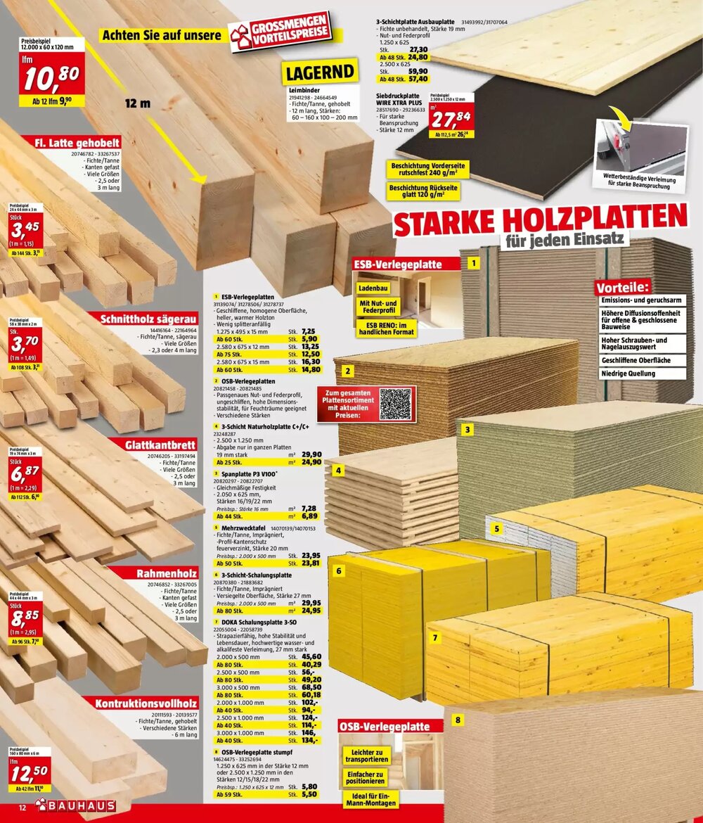 Bauhaus Flugblatt (ab 11.03.2026) - Angebote und Prospekt - Seite 12