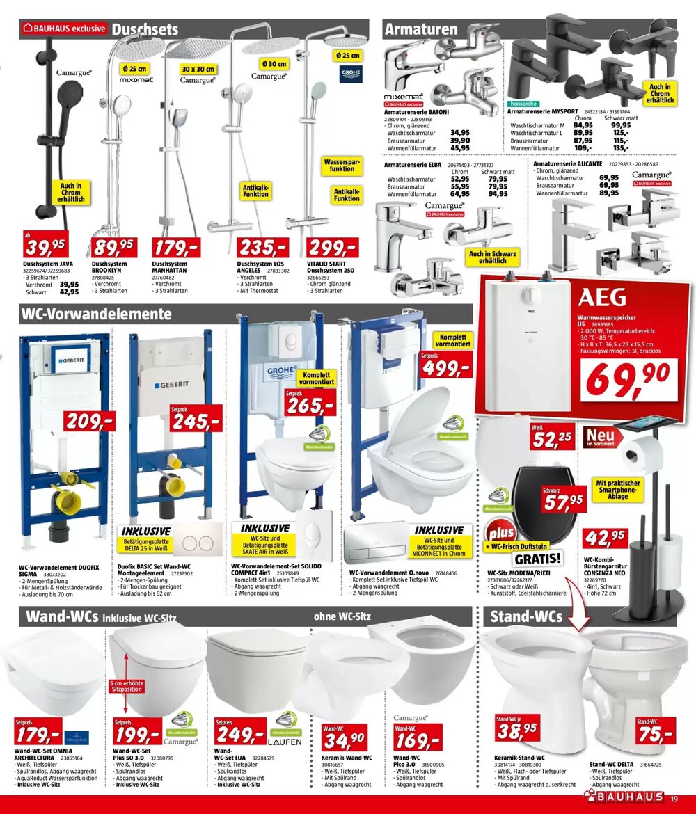 Bauhaus Flugblatt (ab 11.03.2026) - Angebote und Prospekt - Seite 19