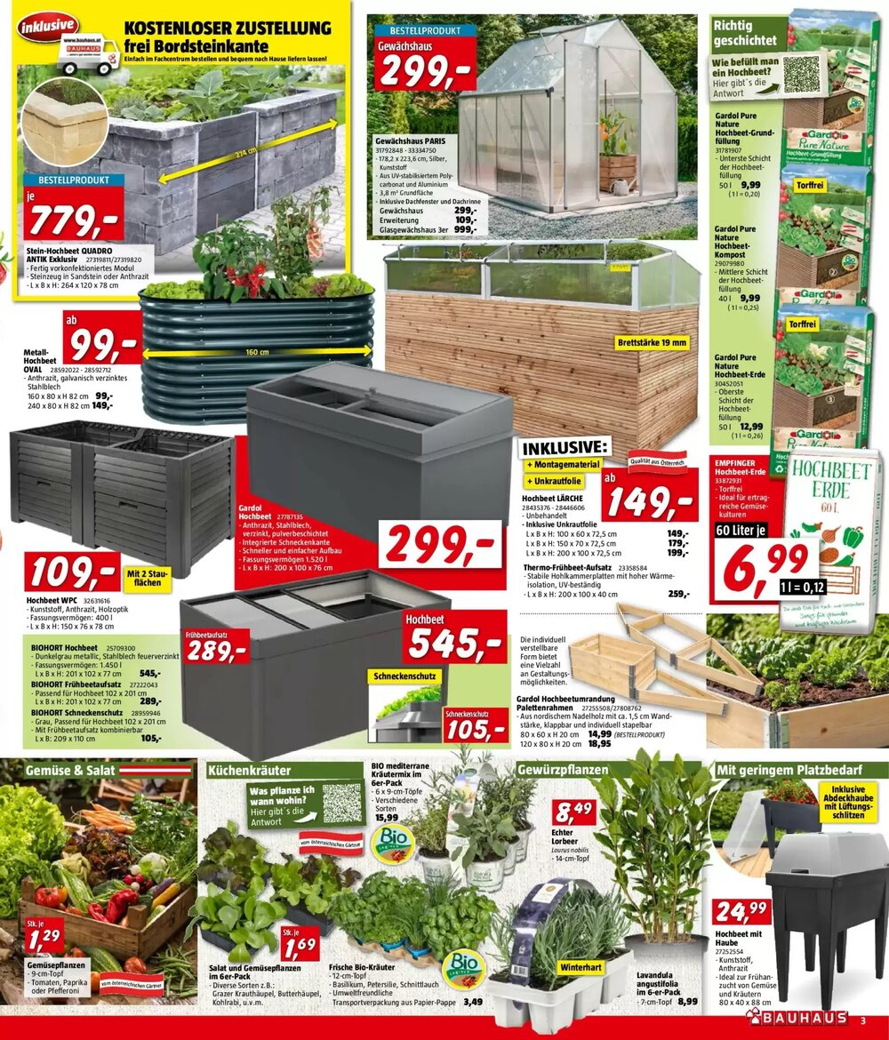 Bauhaus Flugblatt (ab 11.03.2026) - Angebote und Prospekt - Seite 3