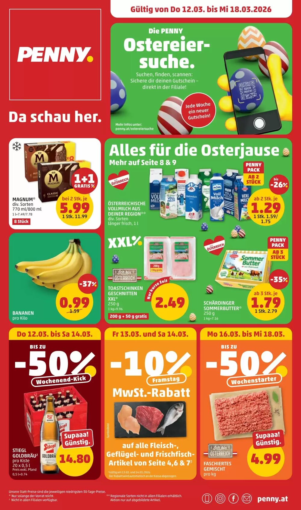 PENNY Flugblatt (ab 12.03.2026) - Angebote und Prospekt - Seite 1