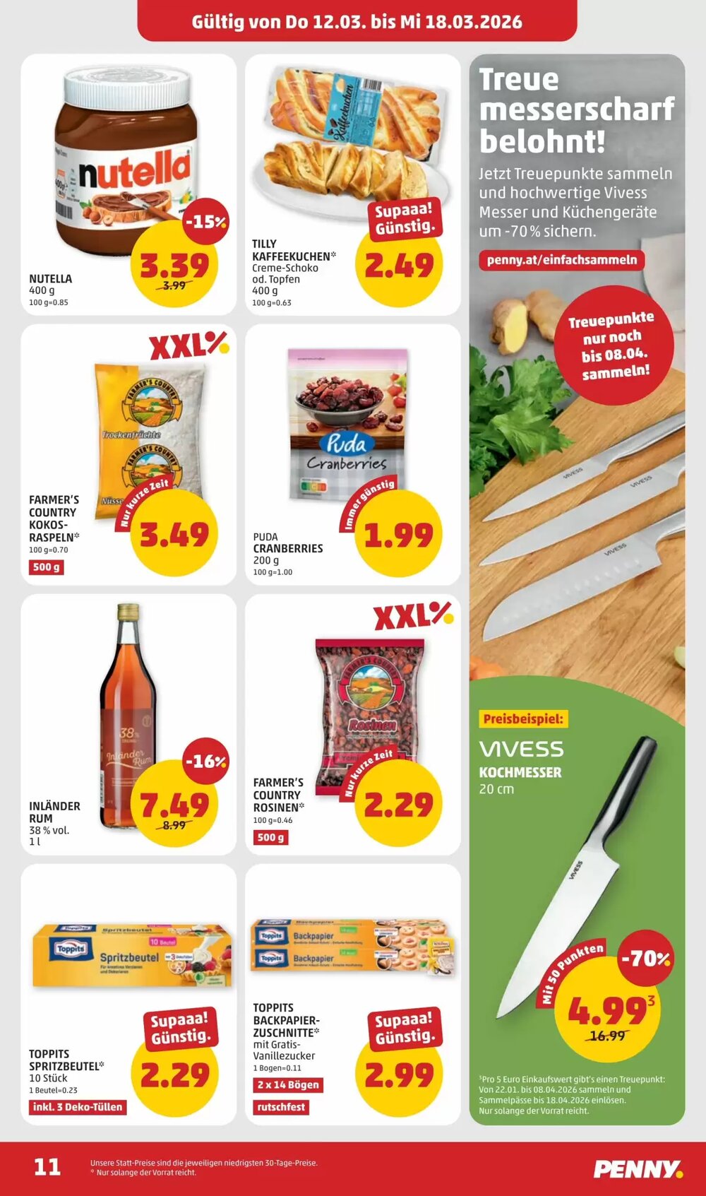PENNY Flugblatt (ab 12.03.2026) - Angebote und Prospekt - Seite 11