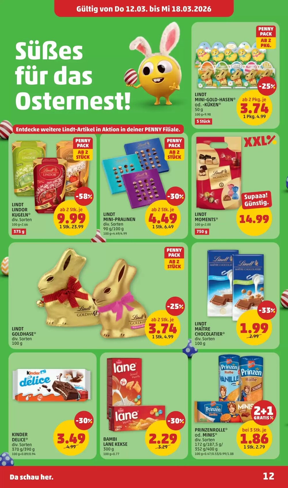 PENNY Flugblatt (ab 12.03.2026) - Angebote und Prospekt - Seite 12