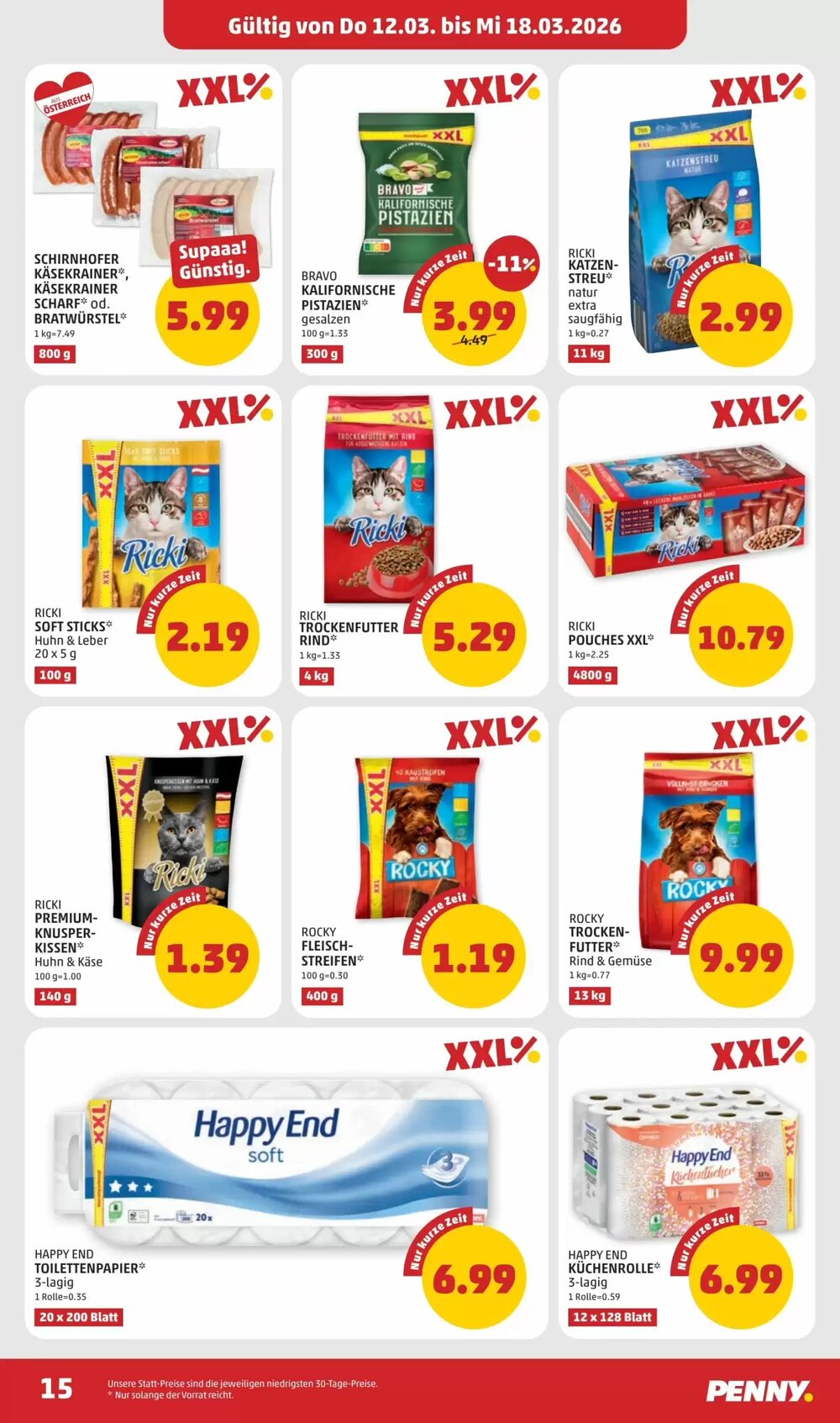 PENNY Flugblatt (ab 12.03.2026) - Angebote und Prospekt - Seite 15