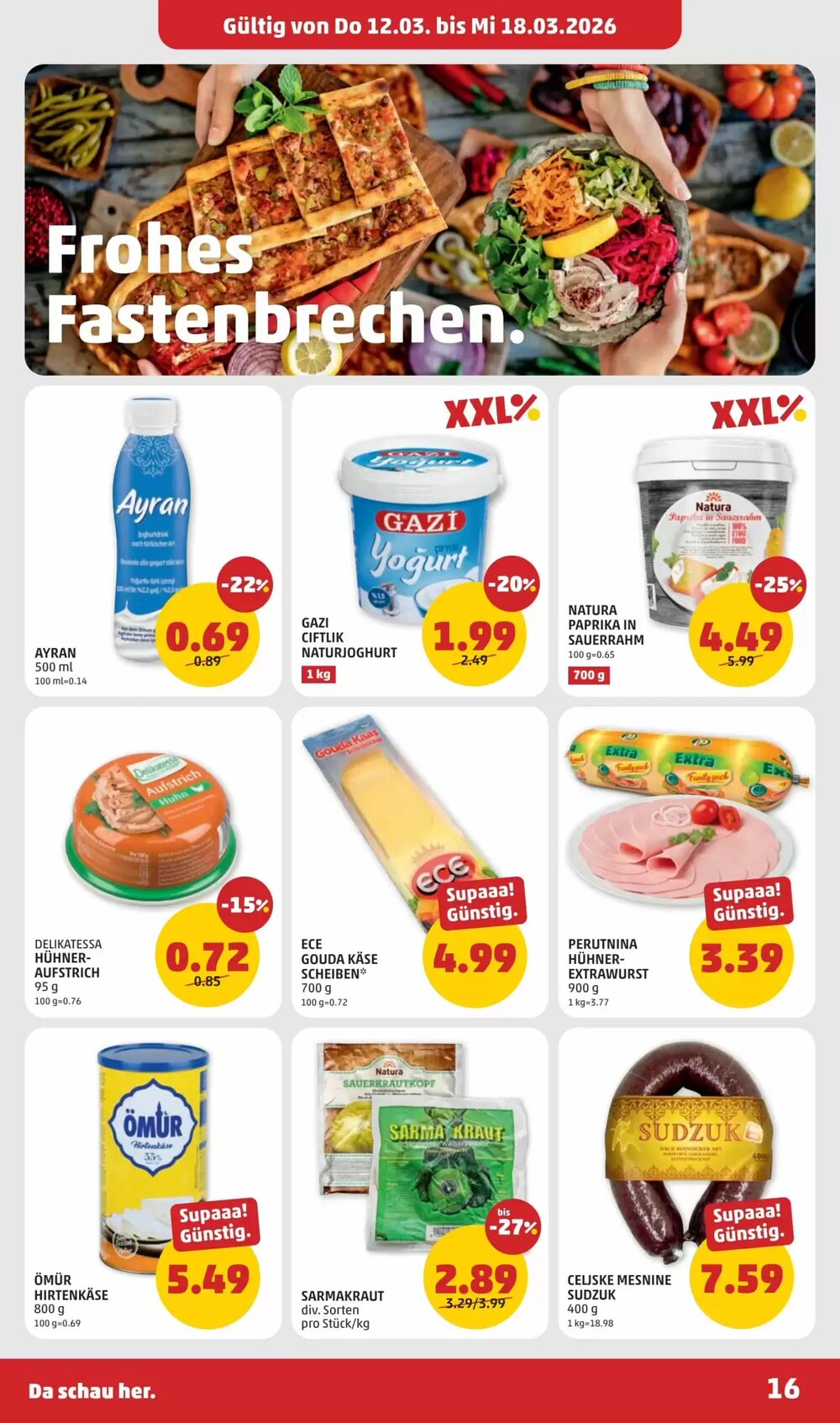 PENNY Flugblatt (ab 12.03.2026) - Angebote und Prospekt - Seite 16