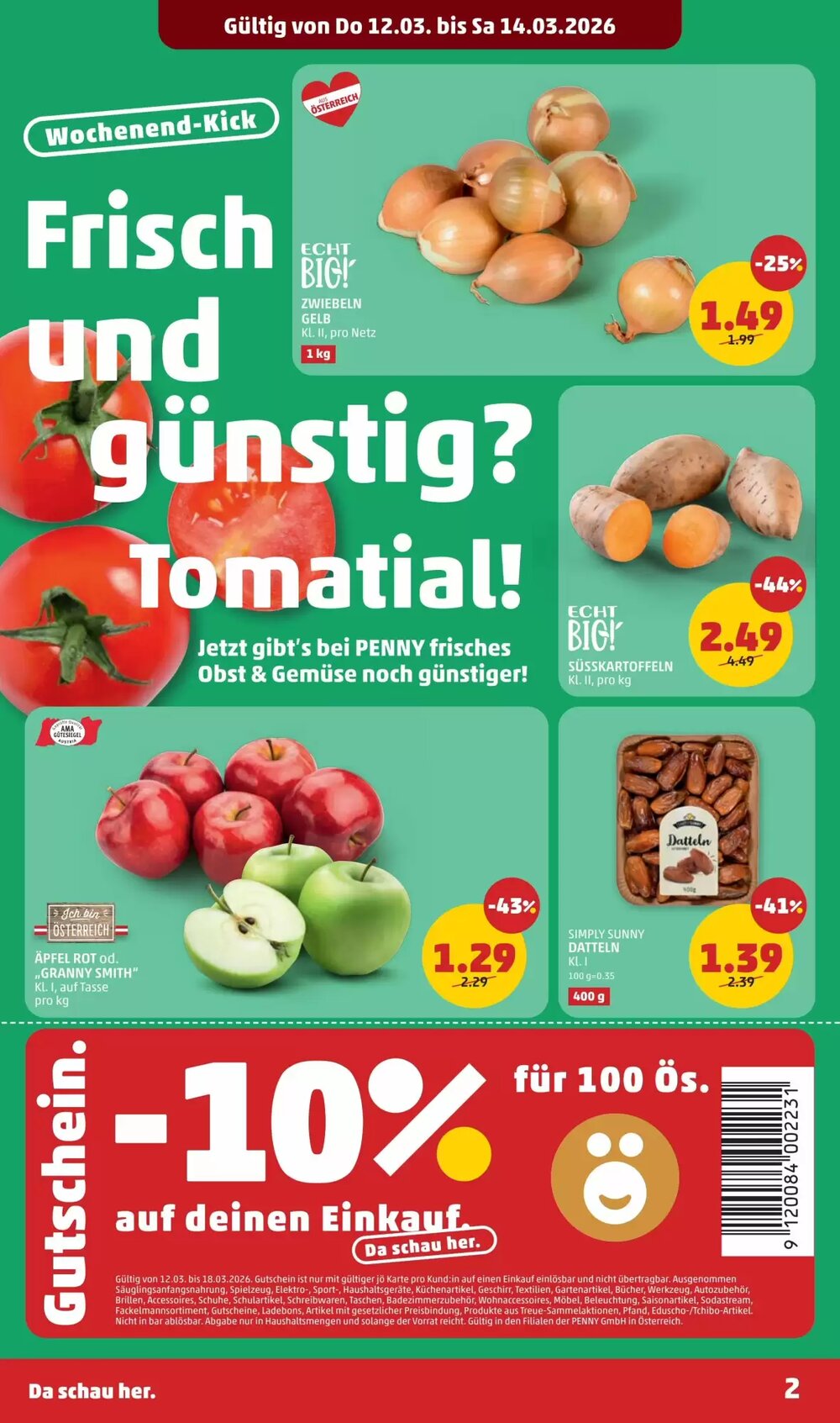 PENNY Flugblatt (ab 12.03.2026) - Angebote und Prospekt - Seite 2