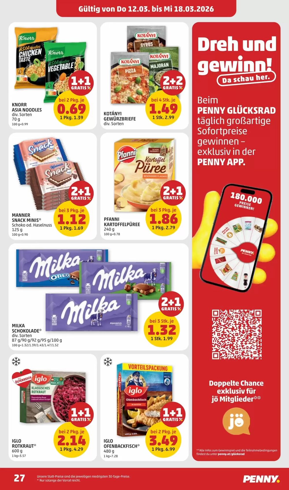 PENNY Flugblatt (ab 12.03.2026) - Angebote und Prospekt - Seite 27