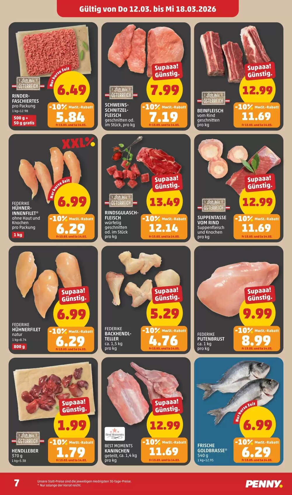 PENNY Flugblatt (ab 12.03.2026) - Angebote und Prospekt - Seite 7