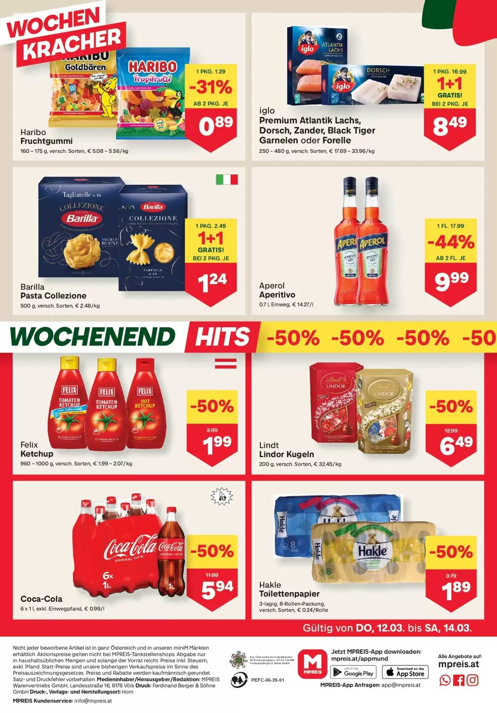 MPreis Flugblatt (ab 12.03.2026) - Angebote und Prospekt - Seite 12