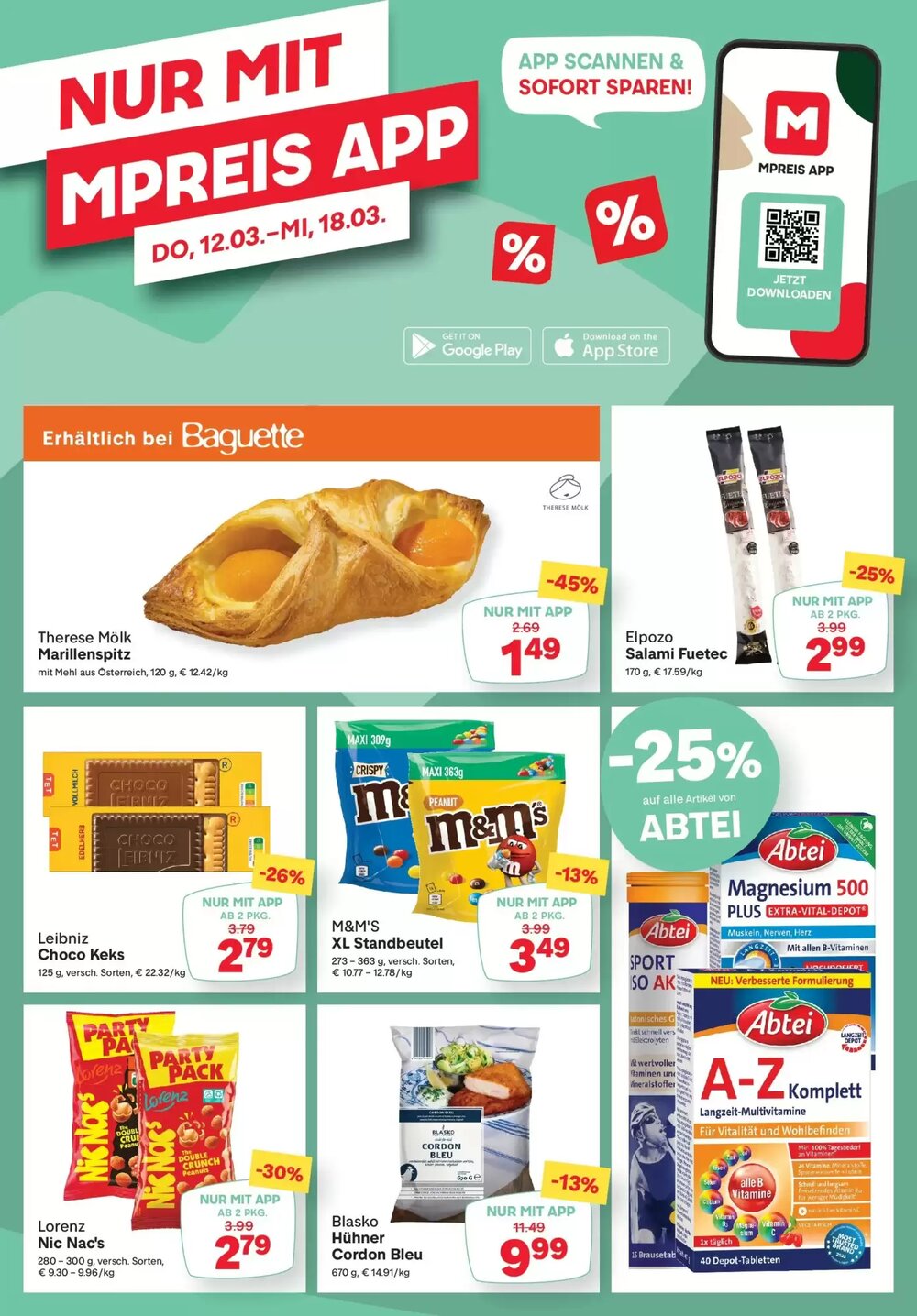 MPreis Flugblatt (ab 12.03.2026) - Angebote und Prospekt - Seite 13