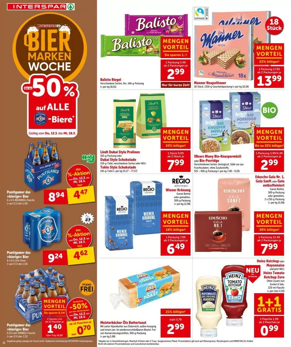 Interspar Flugblatt (ab 12.03.2026) - Angebote und Prospekt - Seite 12