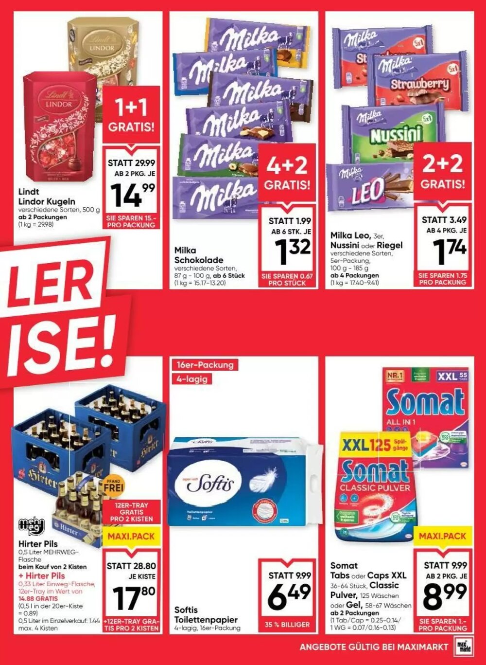 Maximarkt Flugblatt (ab 12.03.2026) - Angebote und Prospekt - Seite 3