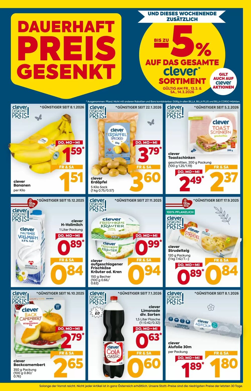 Billa Flugblatt (ab 12.03.2026) - Angebote und Prospekt - Seite 3