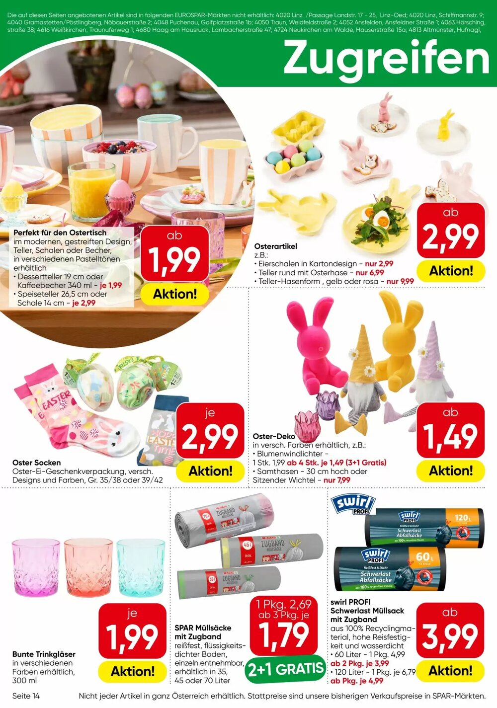 Eurospar Flugblatt (ab 12.03.2026) - Angebote und Prospekt - Seite 14