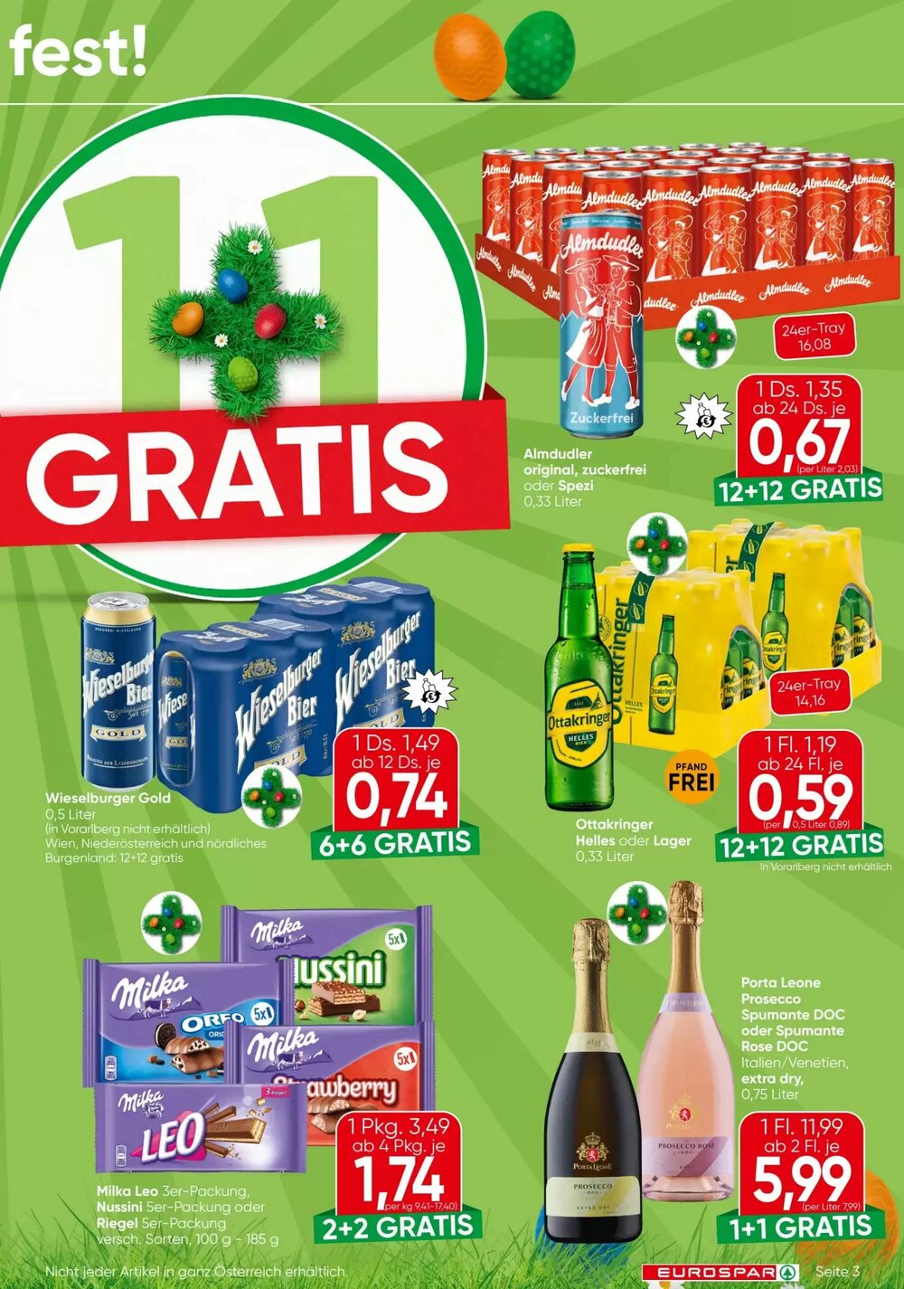 Eurospar Flugblatt (ab 12.03.2026) - Angebote und Prospekt - Seite 3