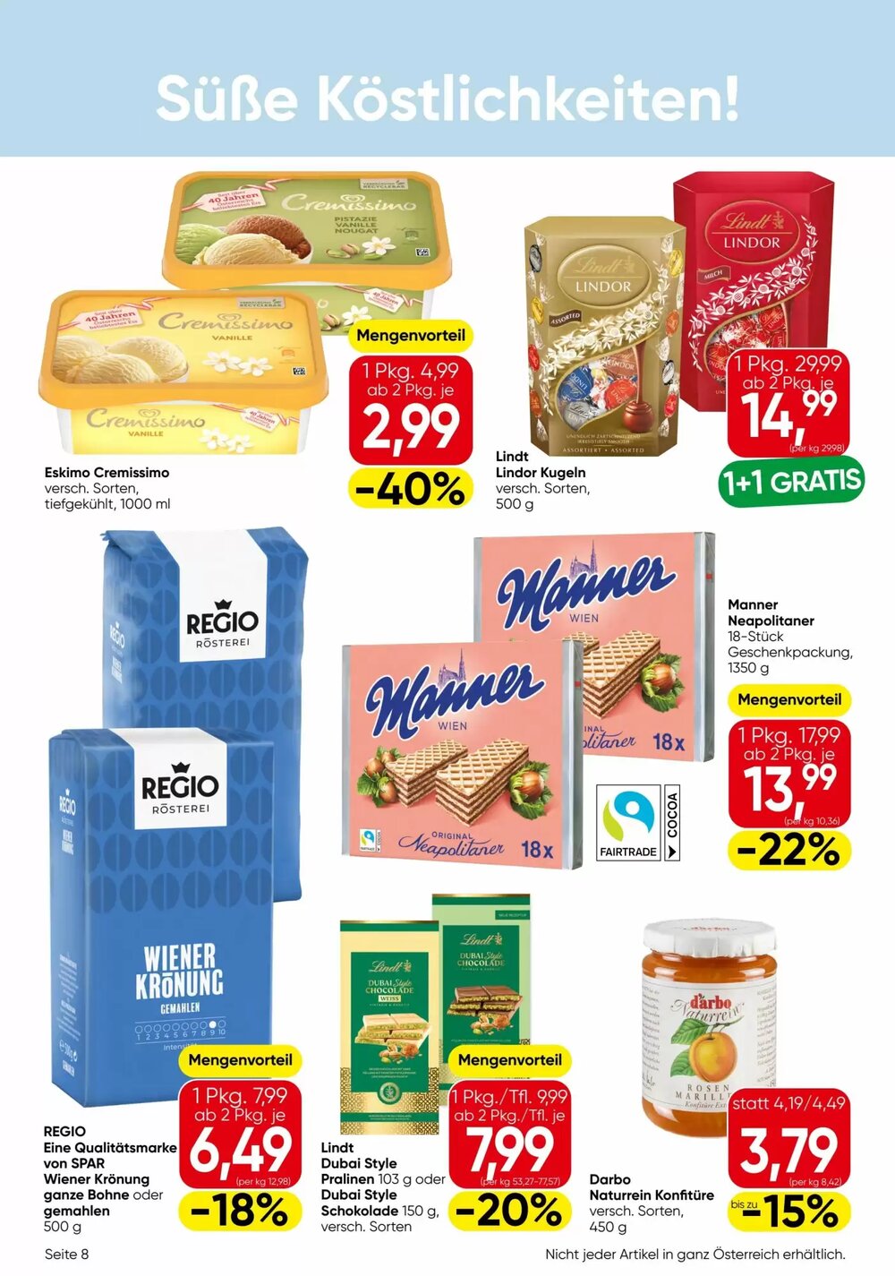 Eurospar Flugblatt (ab 12.03.2026) - Angebote und Prospekt - Seite 8