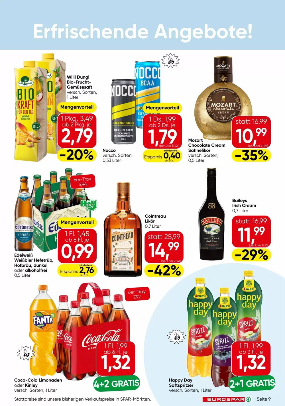 Eurospar Flugblatt (ab 12.03.2026) - Angebote und Prospekt - Seite 9