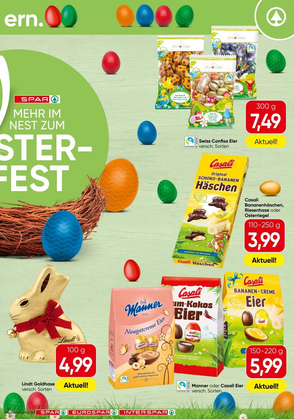 Spar Flugblatt (ab 12.03.2026) - Angebote und Prospekt - Seite 7