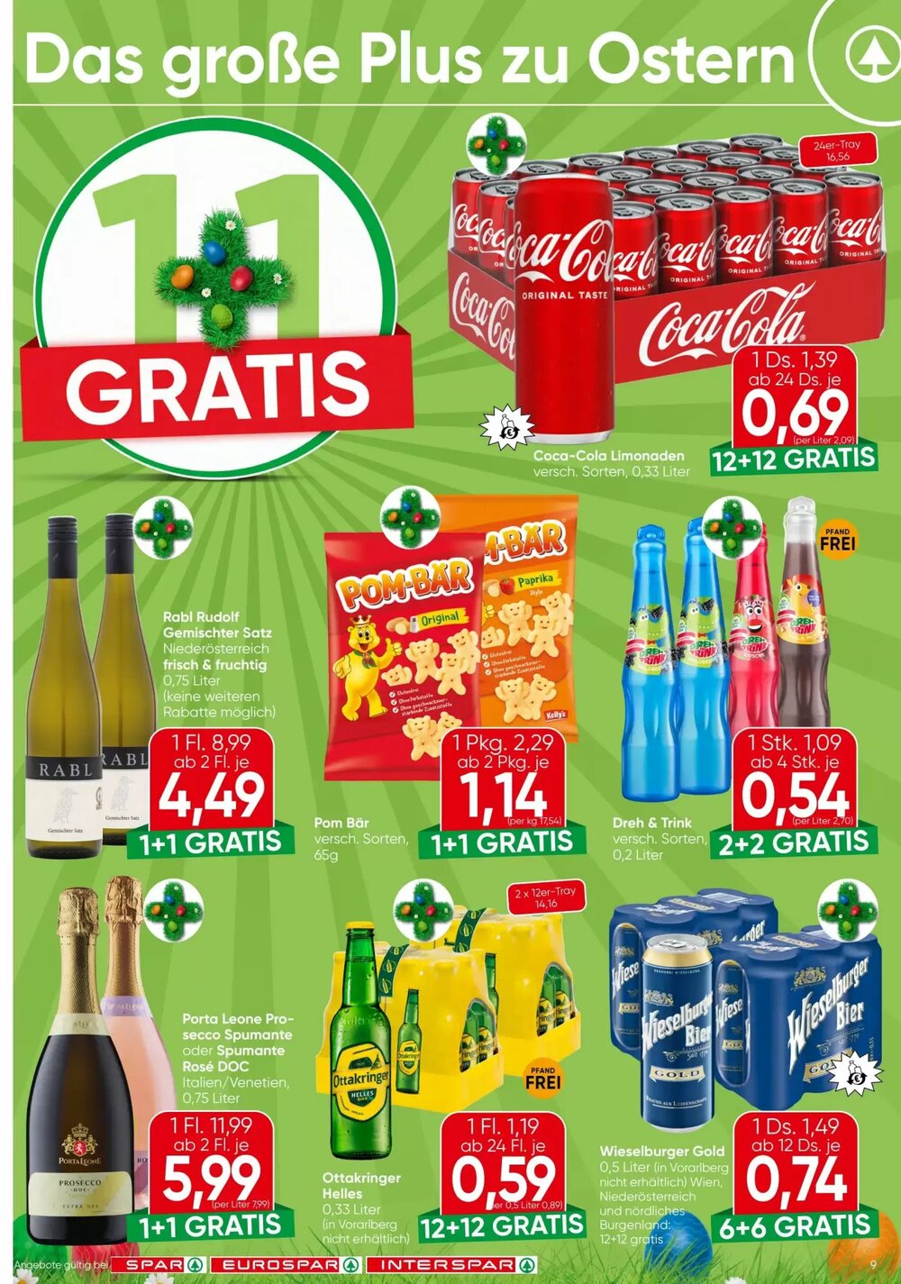 Spar Flugblatt (ab 12.03.2026) - Angebote und Prospekt - Seite 9