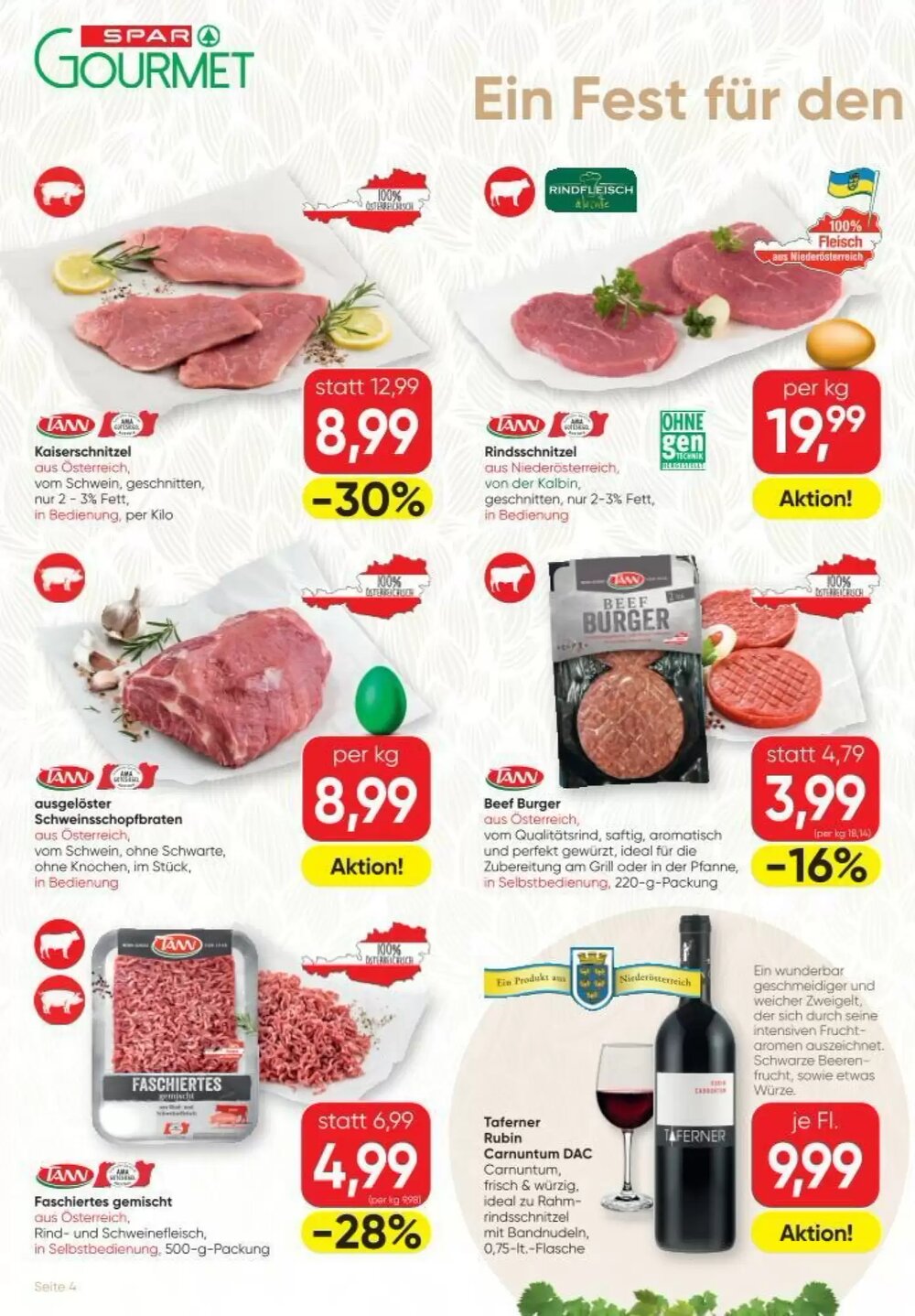 SPAR Gourmet Flugblatt (ab 12.03.2026) - Angebote und Prospekt - Seite 4