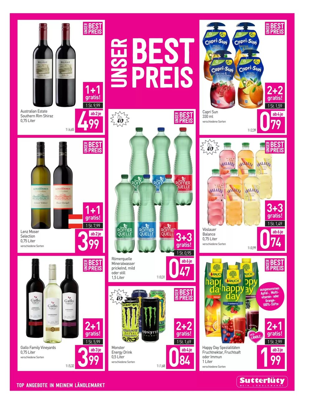 Sutterlüty Flugblatt (ab 12.03.2026) - Angebote und Prospekt - Seite 17