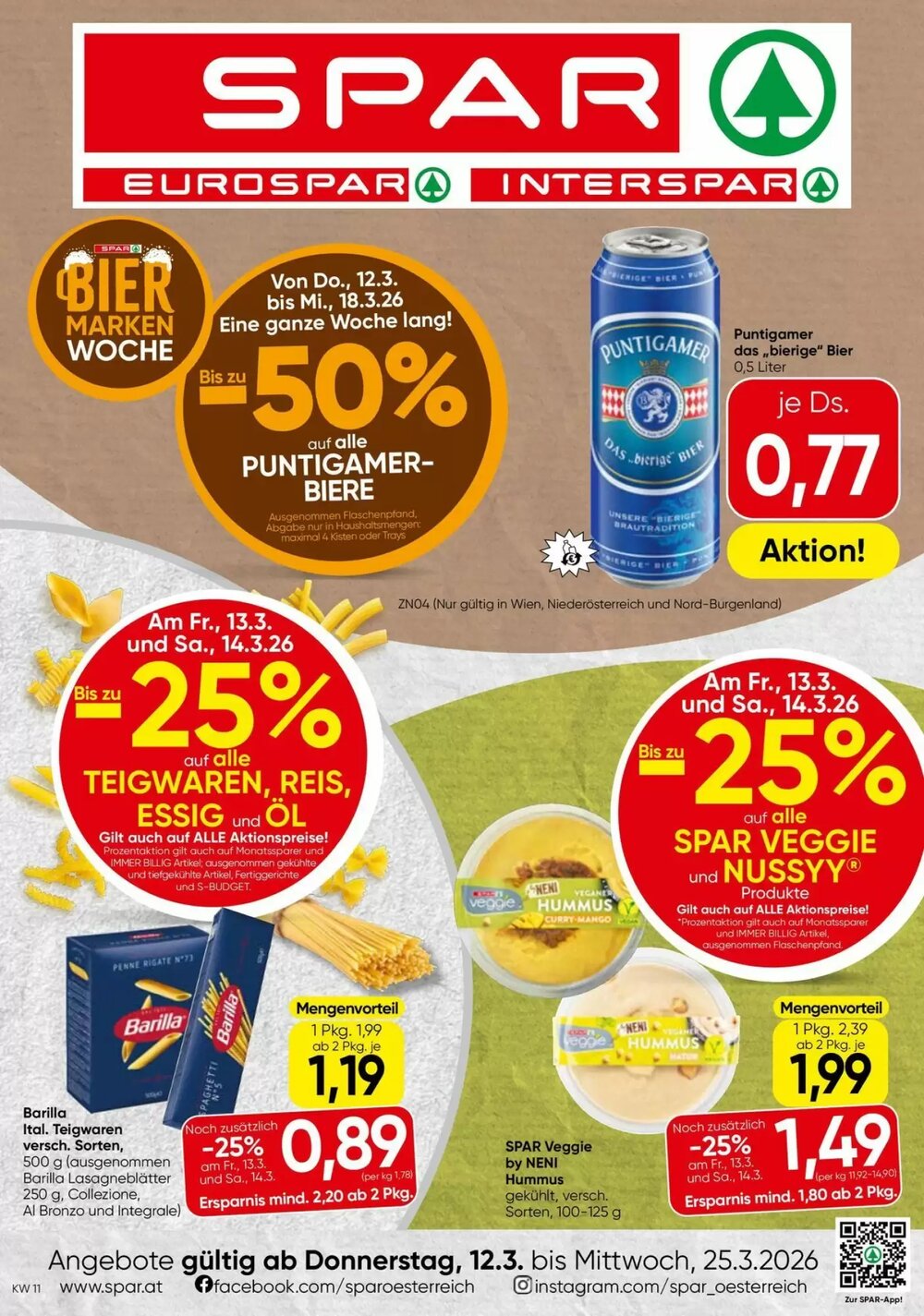 Eurospar Flugblatt (ab 12.03.2026) - Angebote und Prospekt - Seite 1