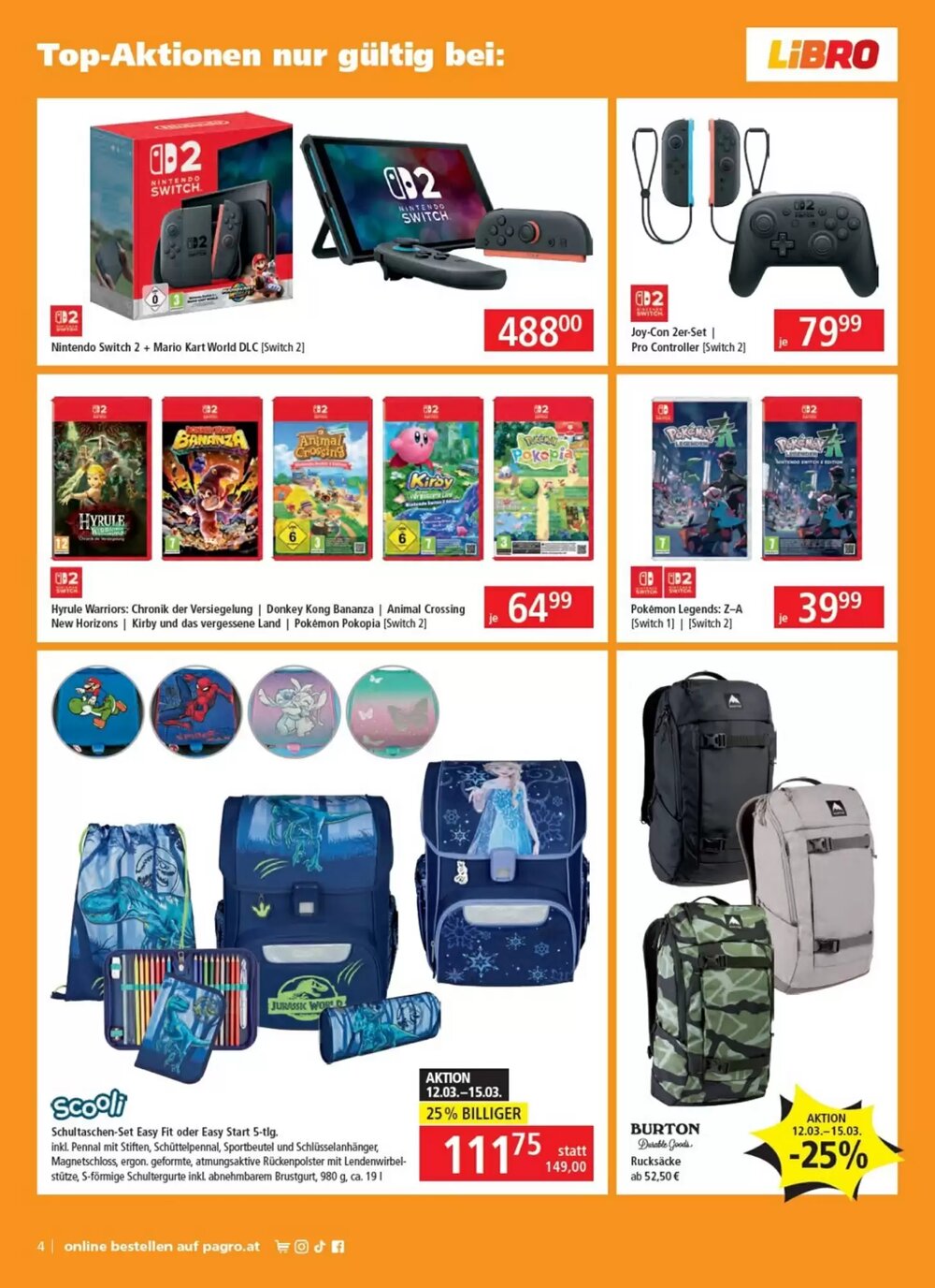 Pagro Diskont Flugblatt (ab 12.03.2026) - Angebote und Prospekt - Seite 4